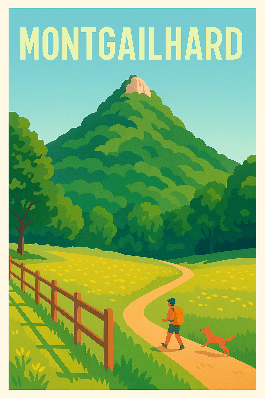 Affiche de Montgailhard - Nature et découvertes au cœur des Pyrénées