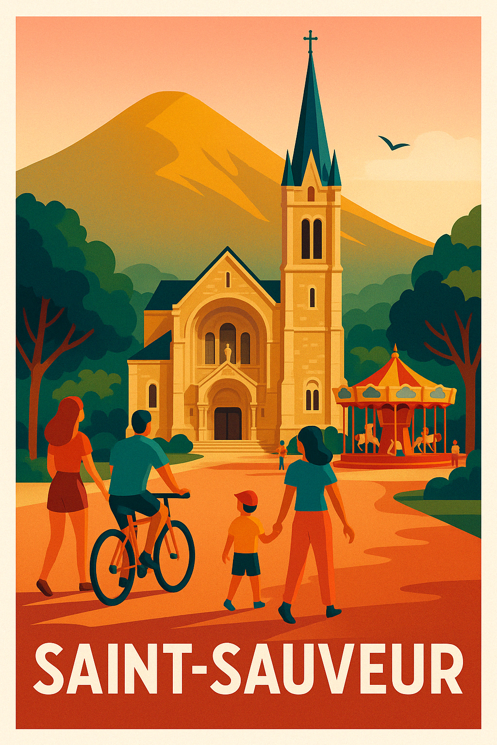 Saint-Sauveur - Douce escapade en famille