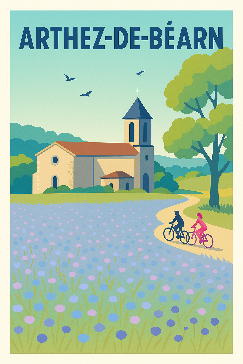 Affiche de Arthez-de-Béarn - Balade champêtre au cœur du Béarn