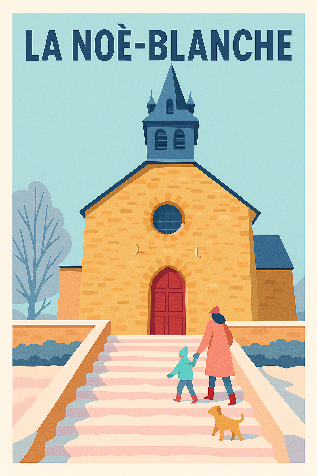 Affiche de La Noë-Blanche - Charme et sérénité au cœur de la Bretagne