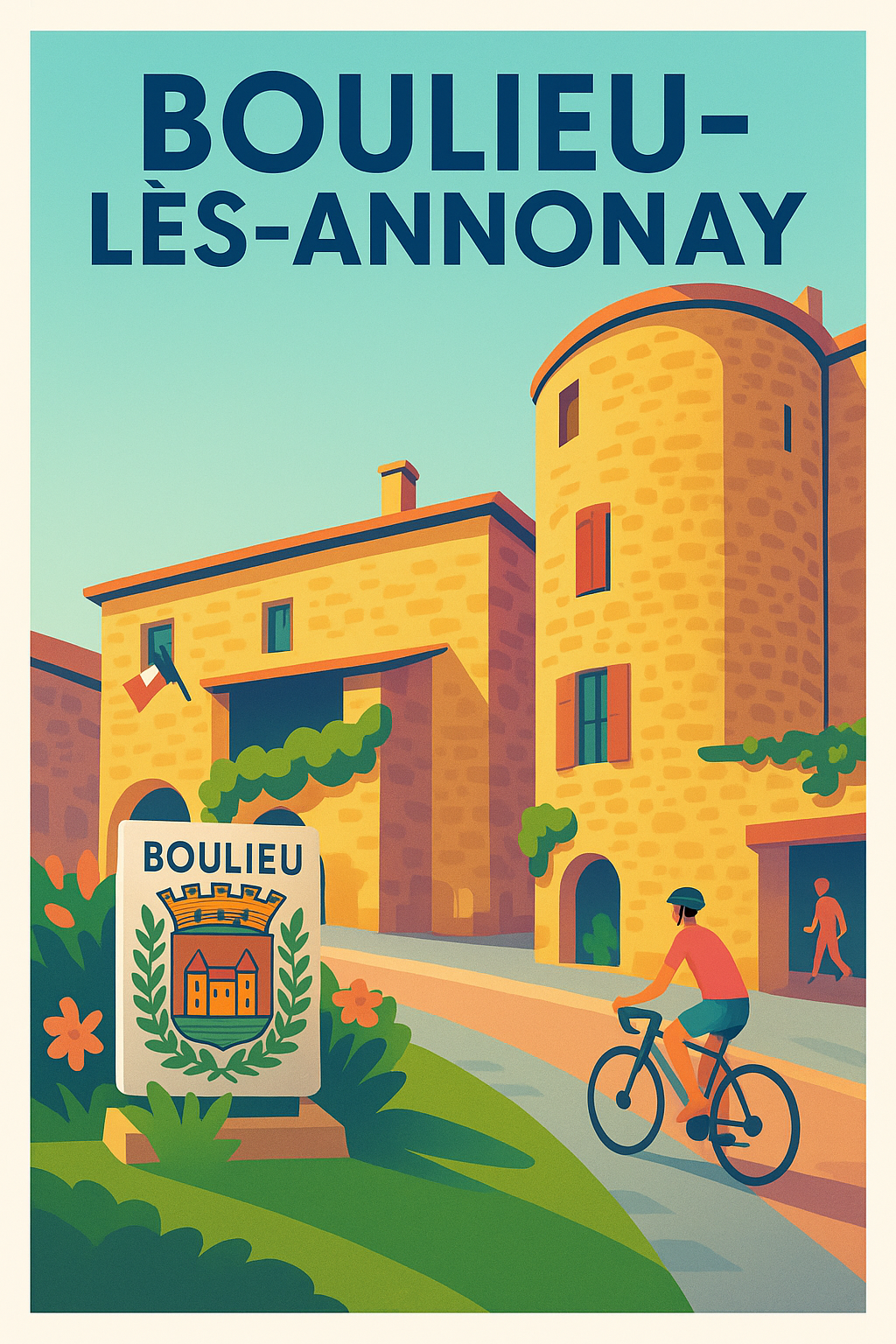 Affiche de Boulieu-lès-Annonay - Au cœur d'un village charmant