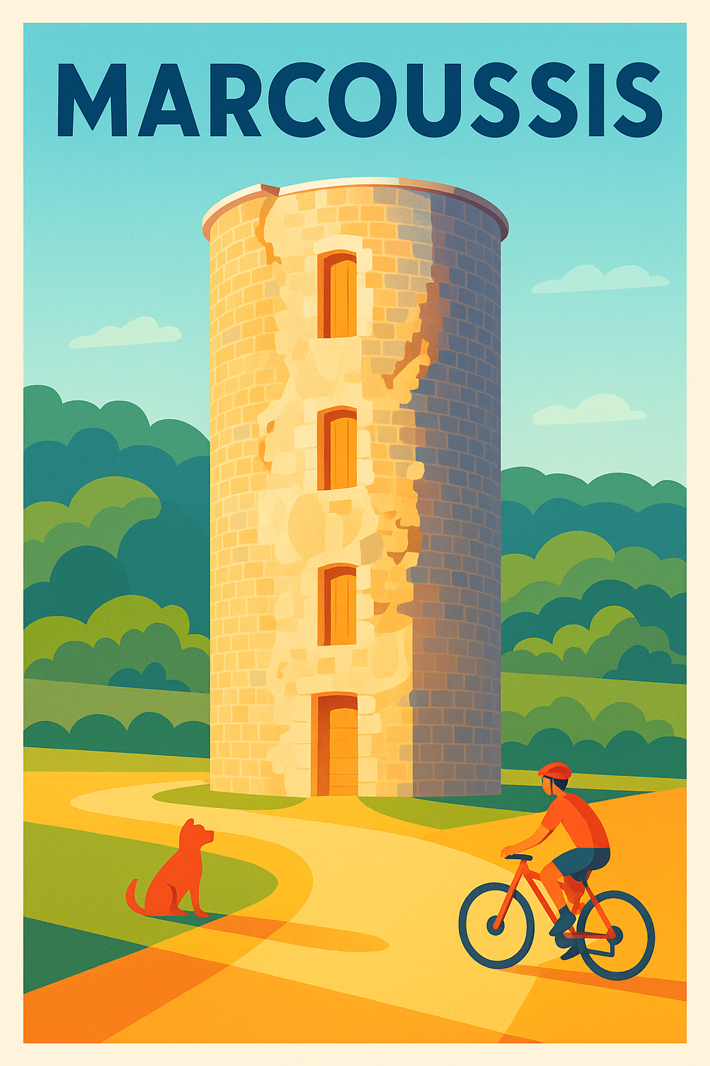 Affiche de Marcoussis - Escapade nature et patrimoine
