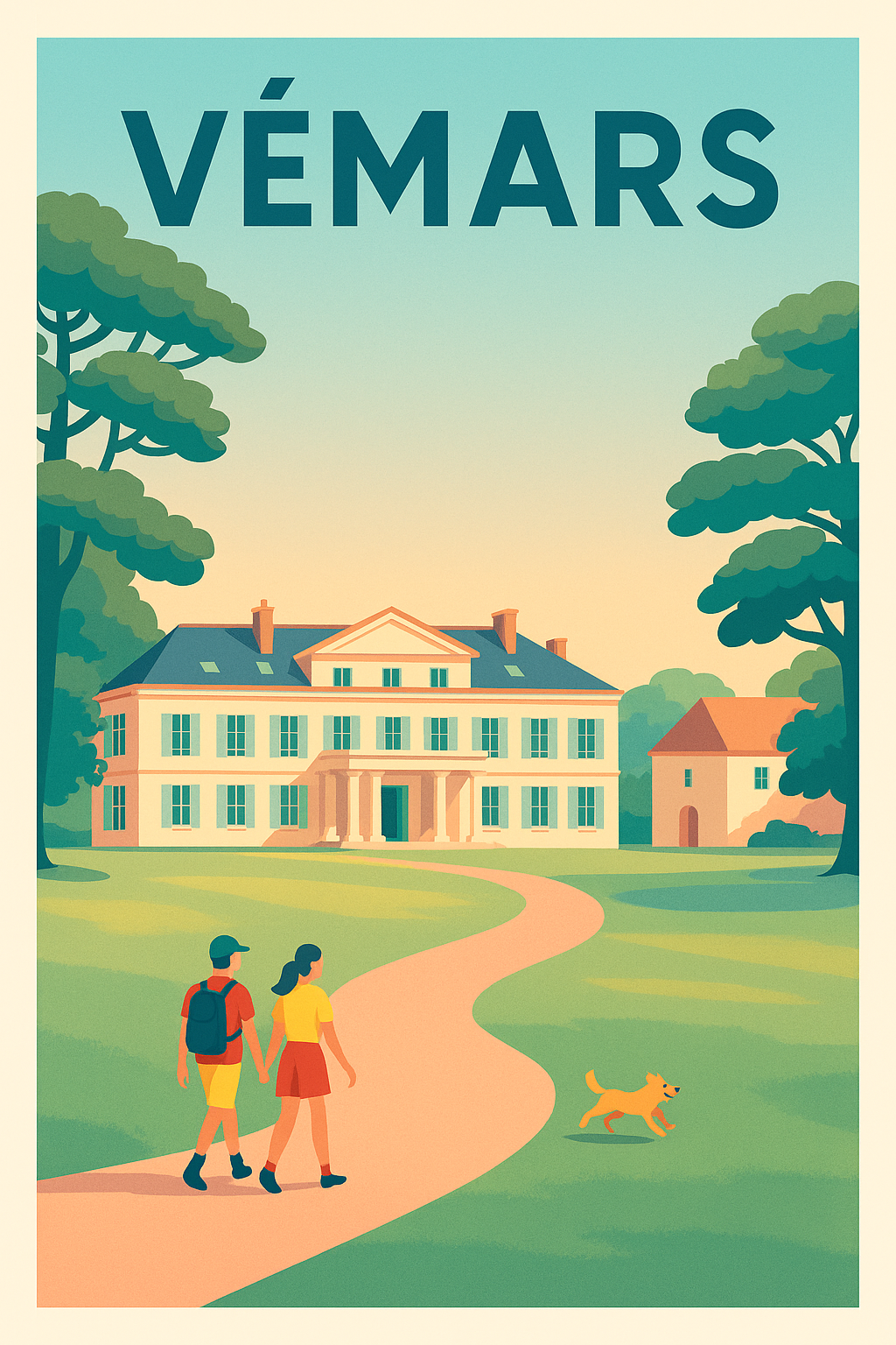 Affiche de Vémars - Promenade paisible au cœur de la nature