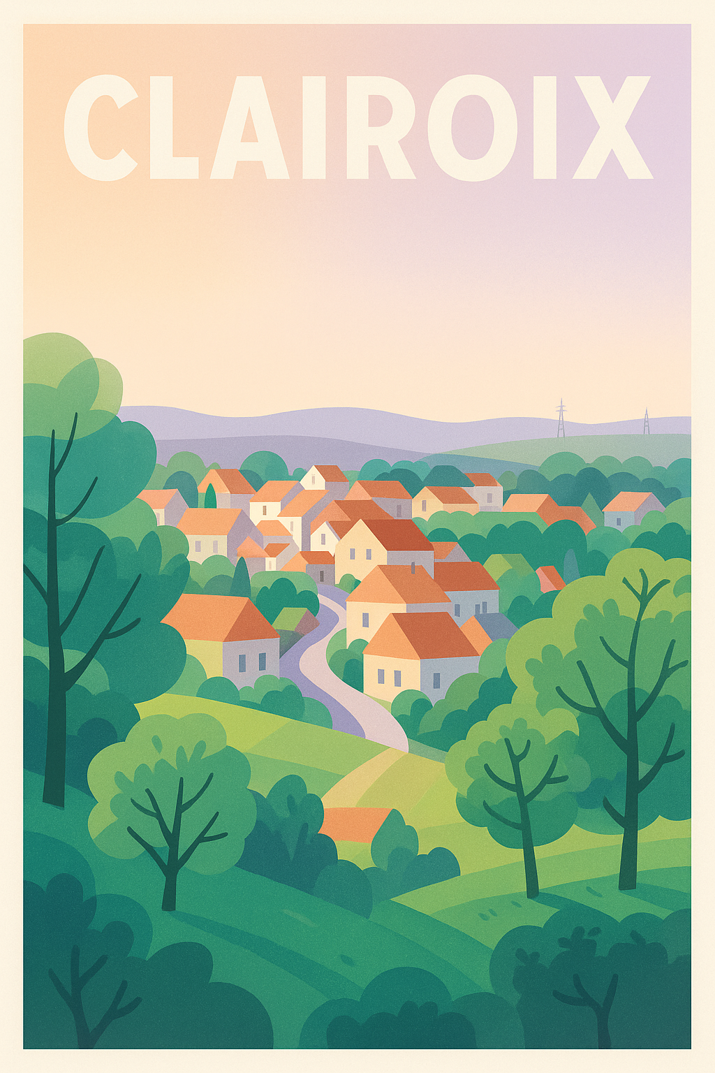 Affiche de Clairoix - Charme bucolique au cœur de la nature