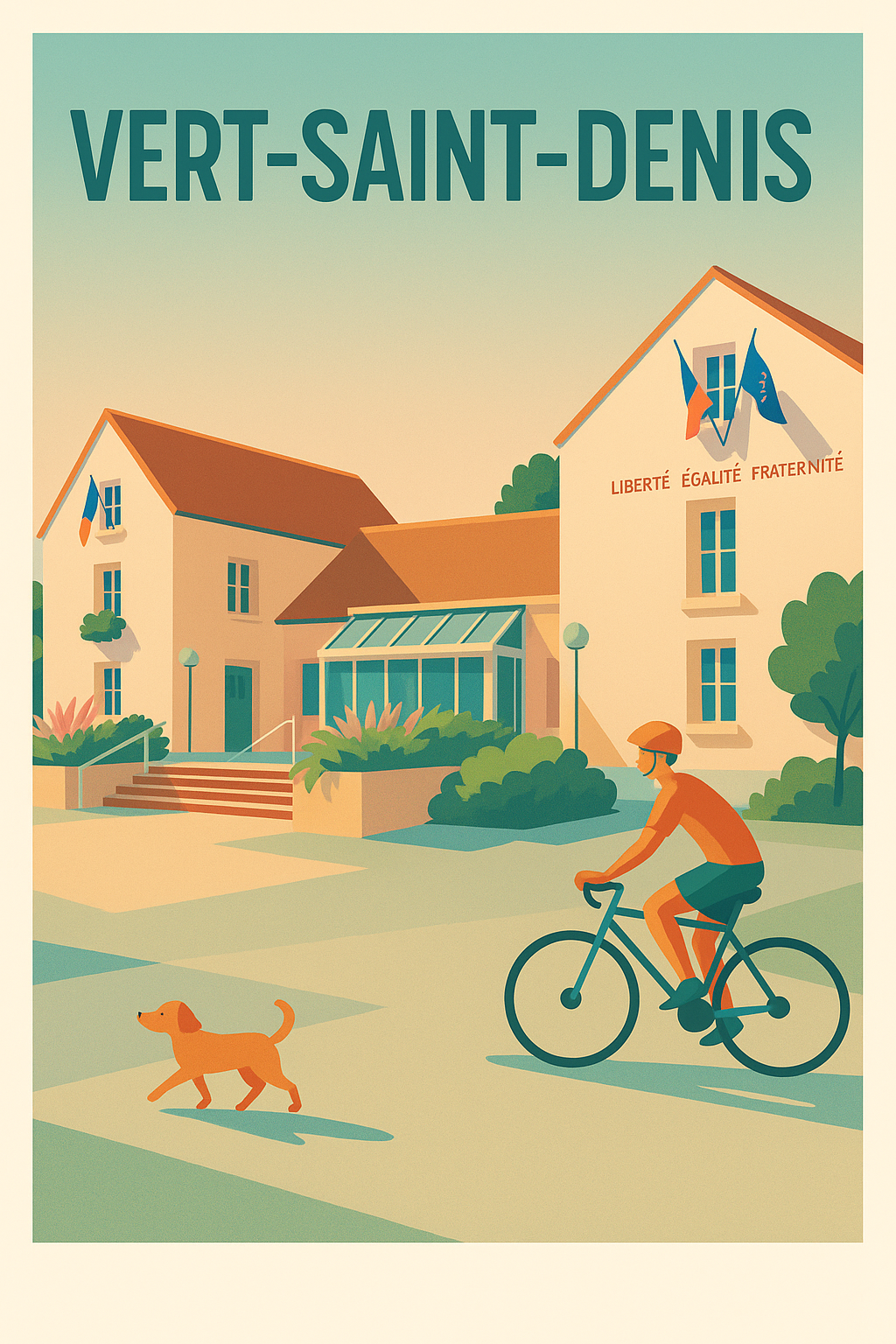 Affiche de Vert-Saint-Denis - Tranquillité et charme au quotidien