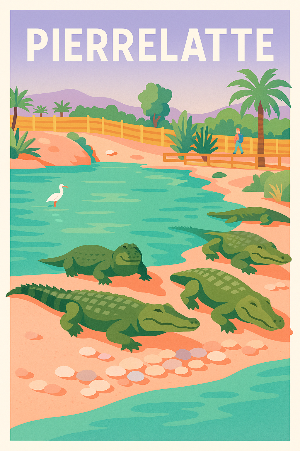 Affiche de Pierrelatte - La nature sauvage en douceur