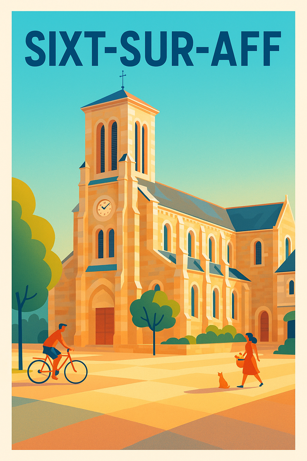 Affiche de Sixt-sur-Aff - Charme et sérénité au cœur de la Bretagne