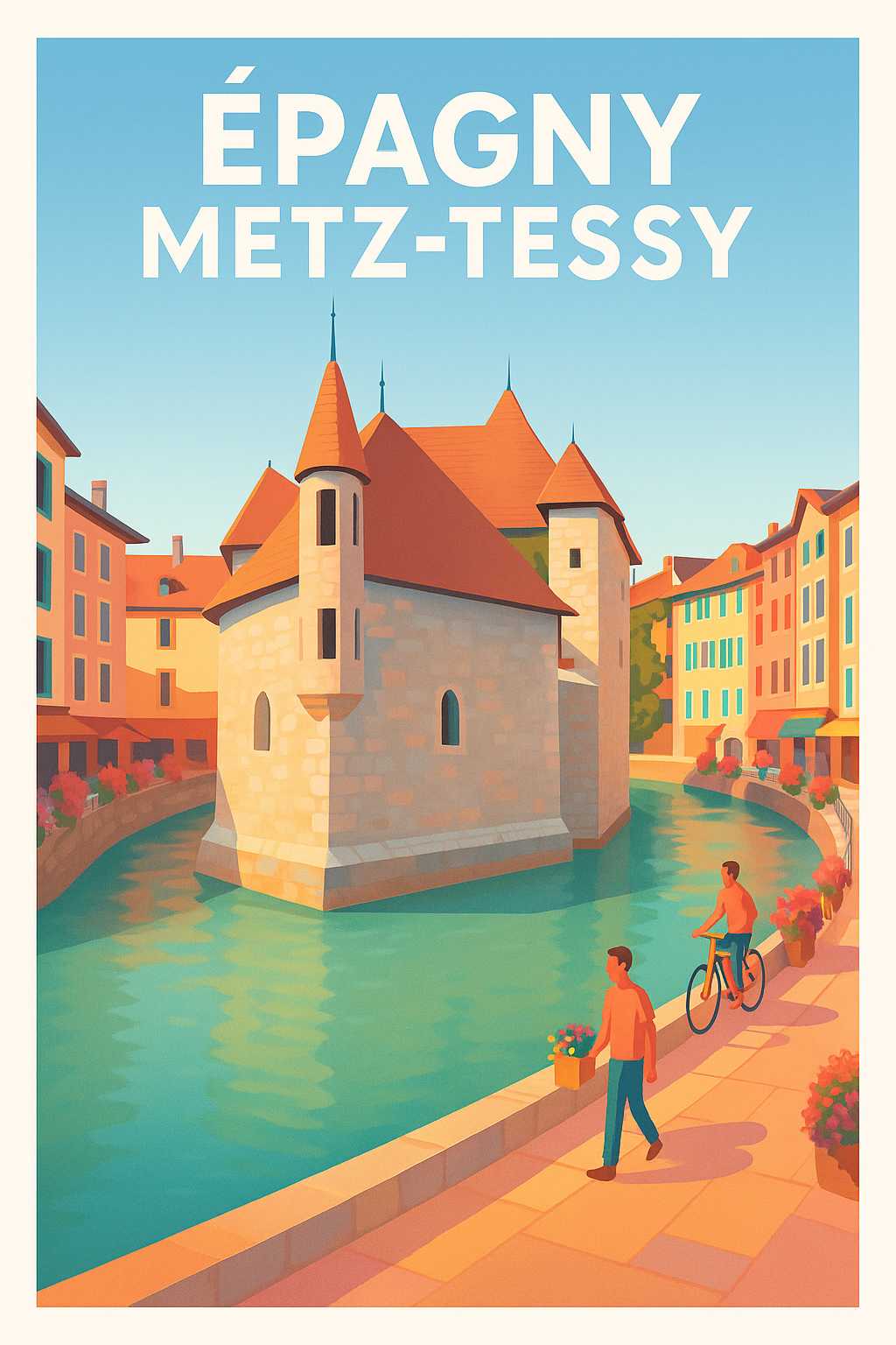 Affiche de Épagny Metz-Tessy - Charme au fil de l'eau