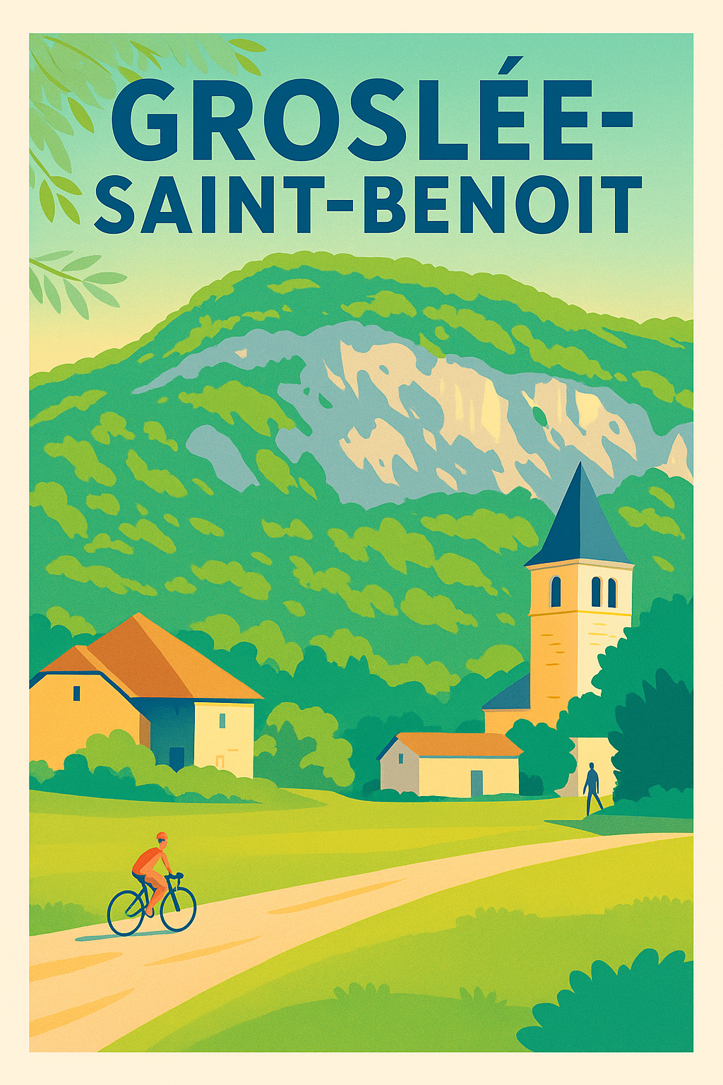 Affiche de Groslée-Saint-Benoit - L'escapade bucolique au coeur de la nature
