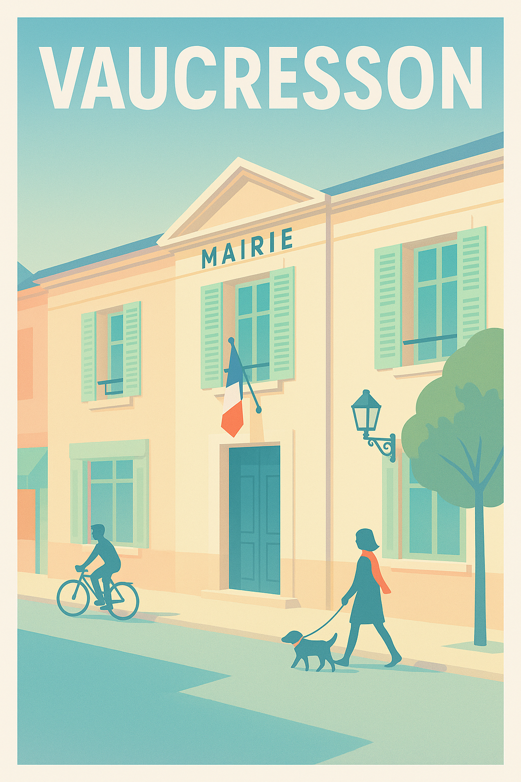 Affiche de Vaucresson - Ambiance paisible et citadine