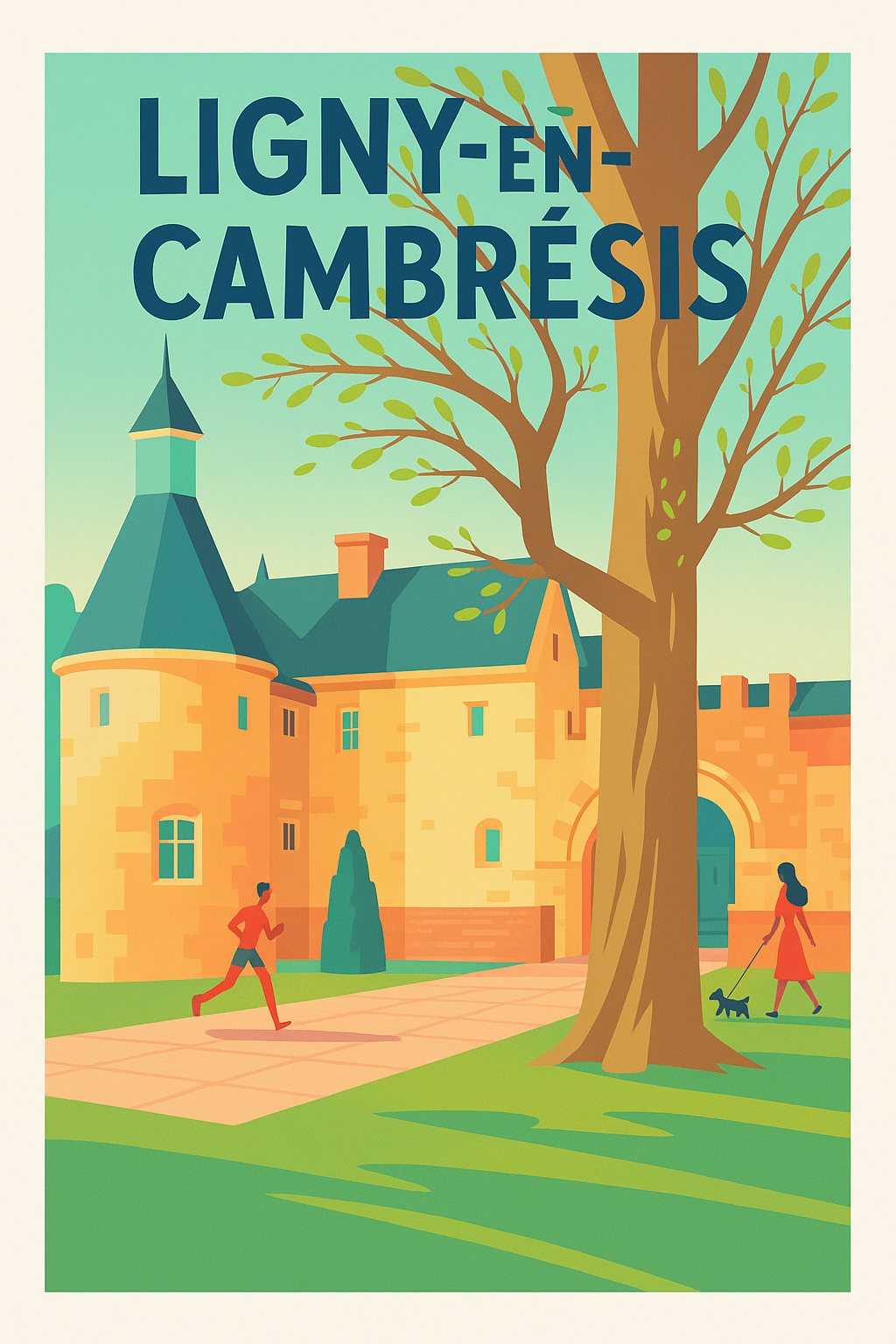 Affiche de Ligny-en-Cambrésis - Charme et Sérénité au cœur du Cambrésis