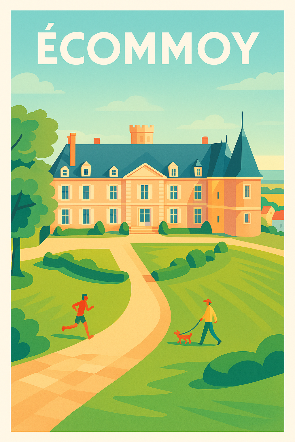 Affiche de Écommoy - Charme et sérénité au château