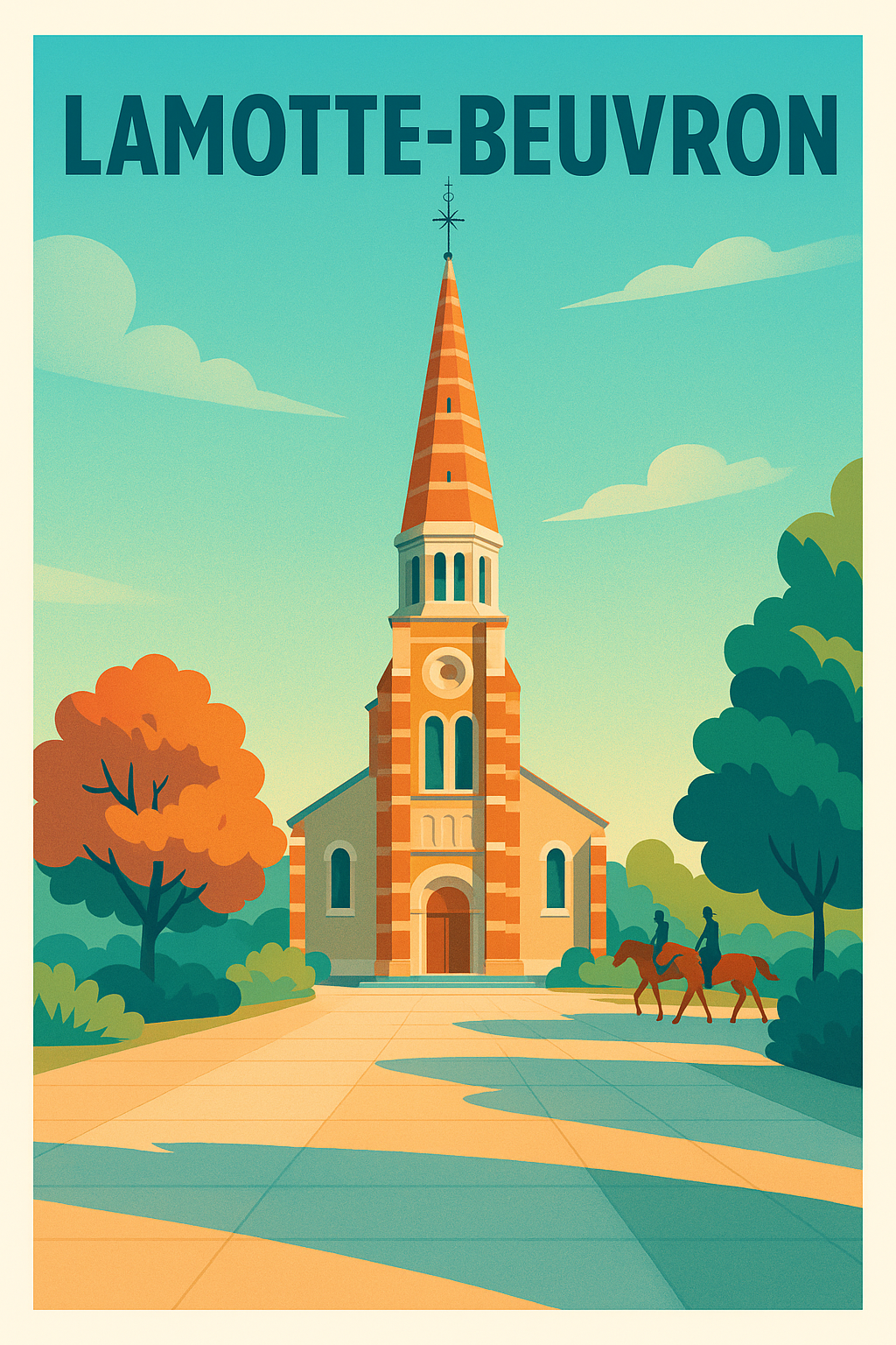Affiche de Lamotte-Beuvron - Charme et patrimoine au cœur de la Sologne