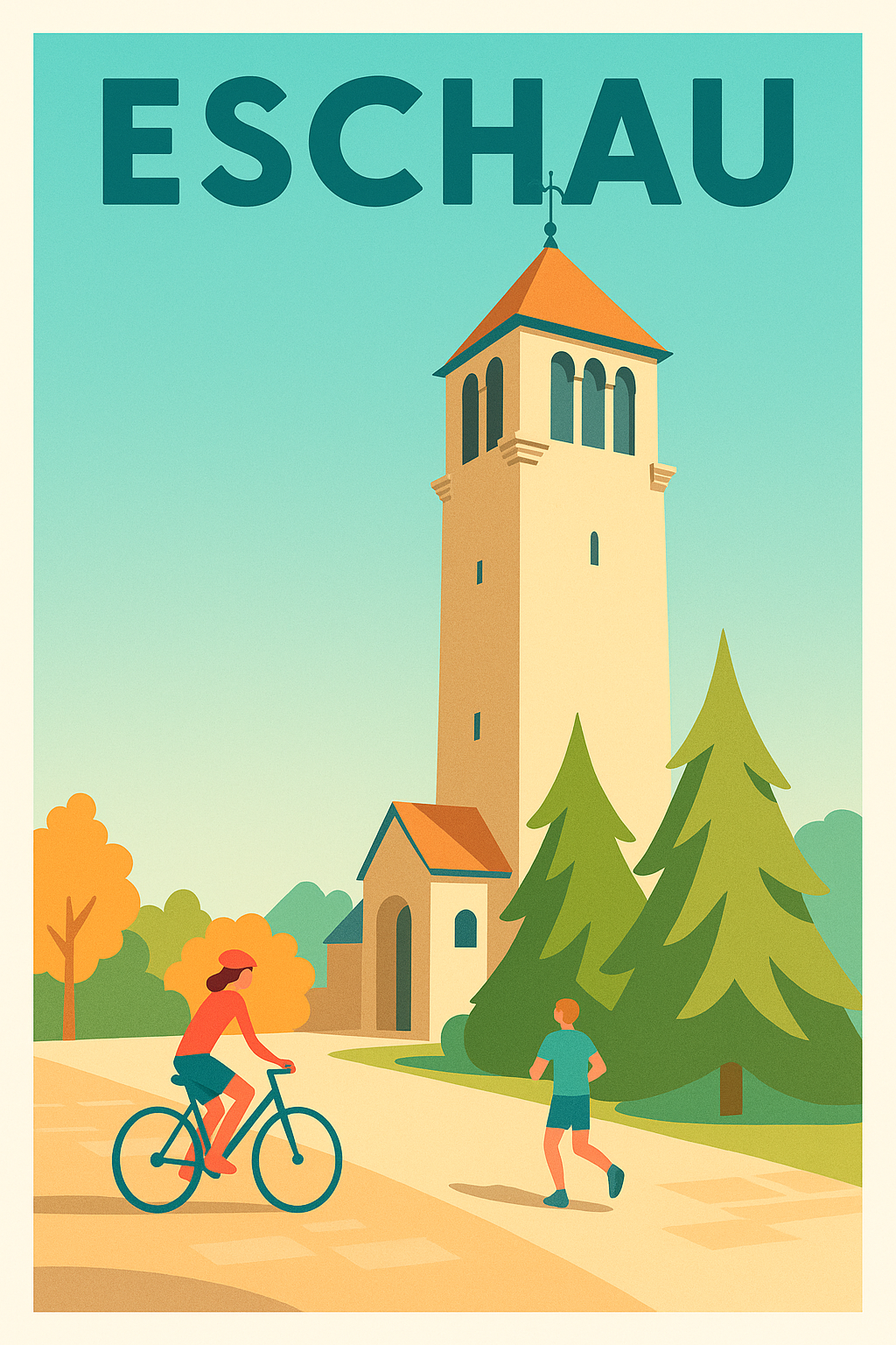 Affiche de Eschau - Charme et sérénité au cœur de la nature