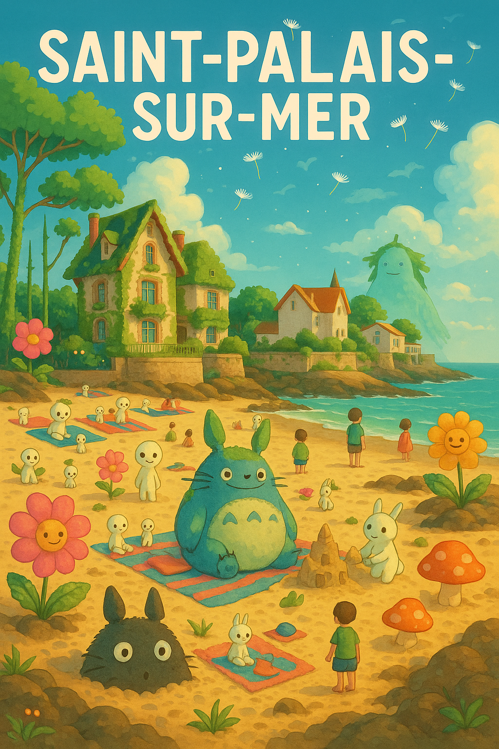 Affiche de Saint-Palais-sur-Mer - Une pause enchantée au bord de l'océan