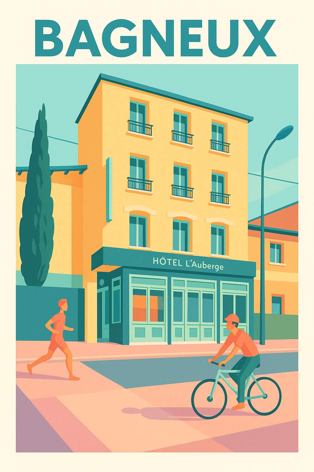 Affiche de Bagneux - Charme et douceur urbaine