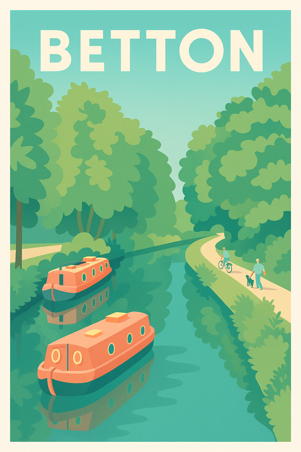 Affiche de Betton - Escapade paisible au fil de l'eau