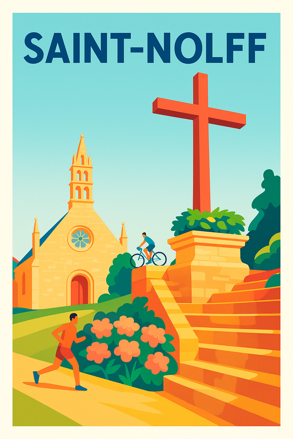 Affiche de Saint-Nolff - Charme et sérénité bretonne à chaque regard