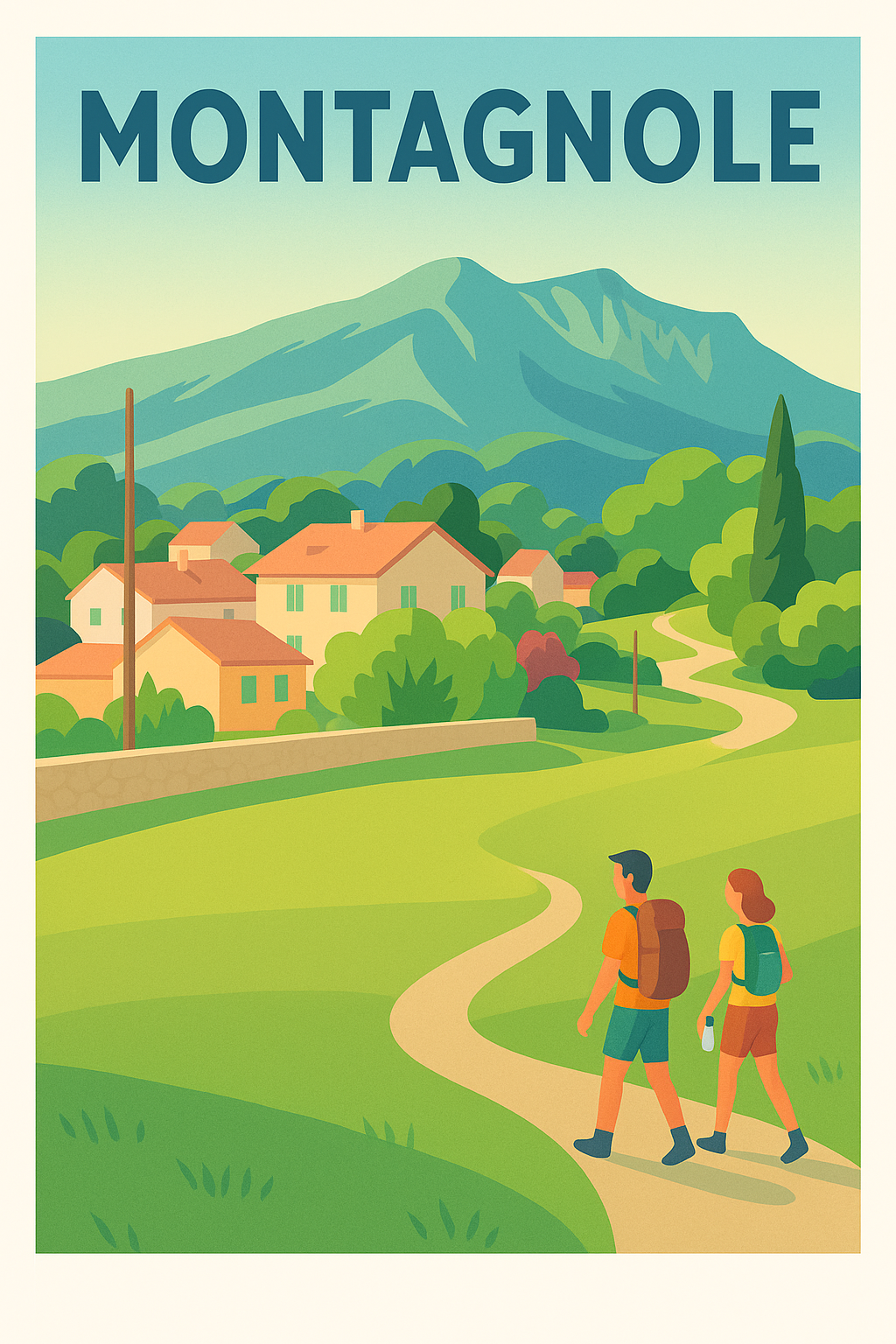 Affiche de Montagnole - Évasion et nature au cœur des Alpes