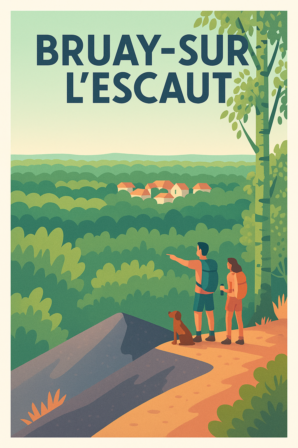 Affiche de Bruay-sur-l'Escaut - Une escapade nature inoubliable