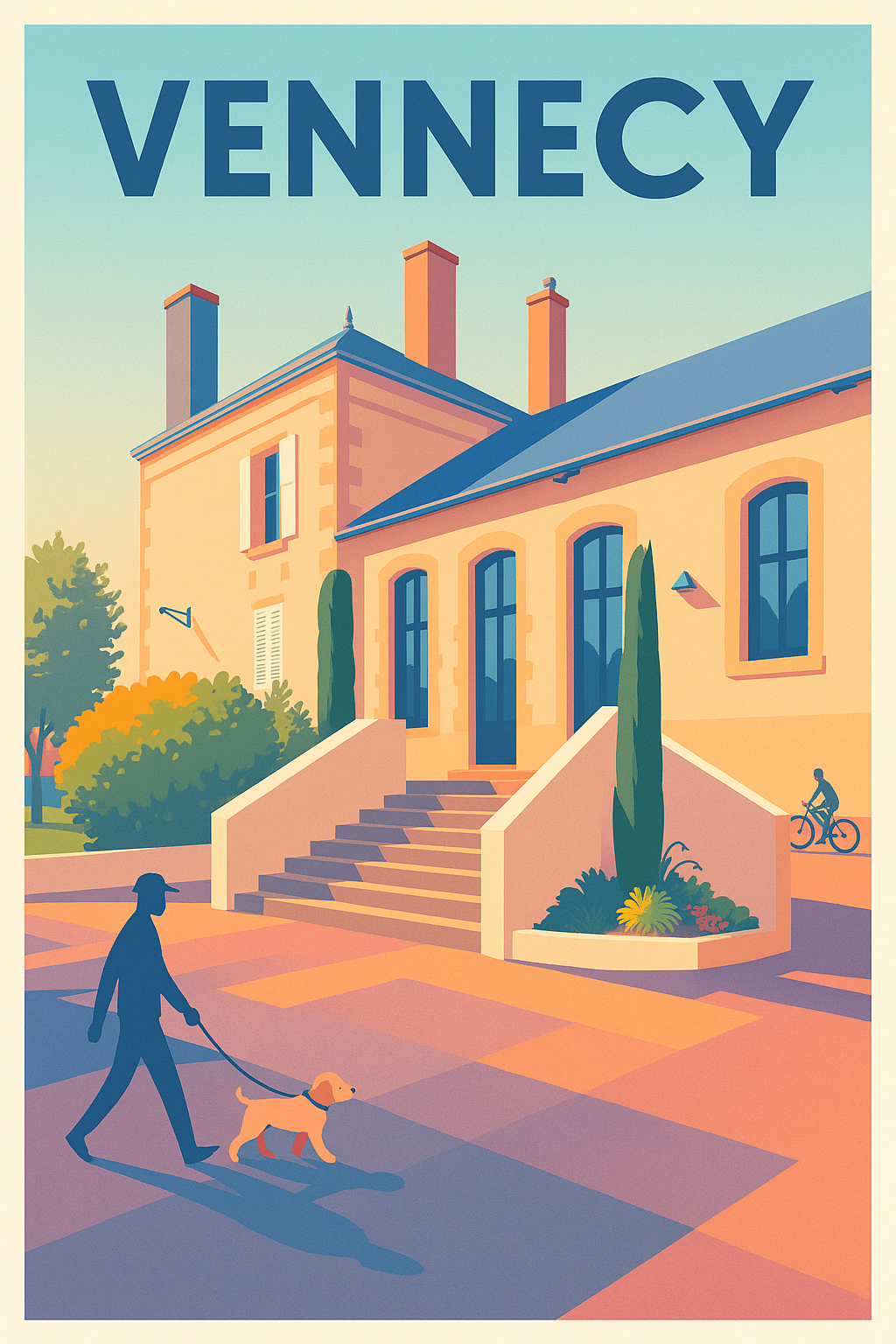 Affiche de Vennecy - Douceur et Sérénité au Cœur de la Ville