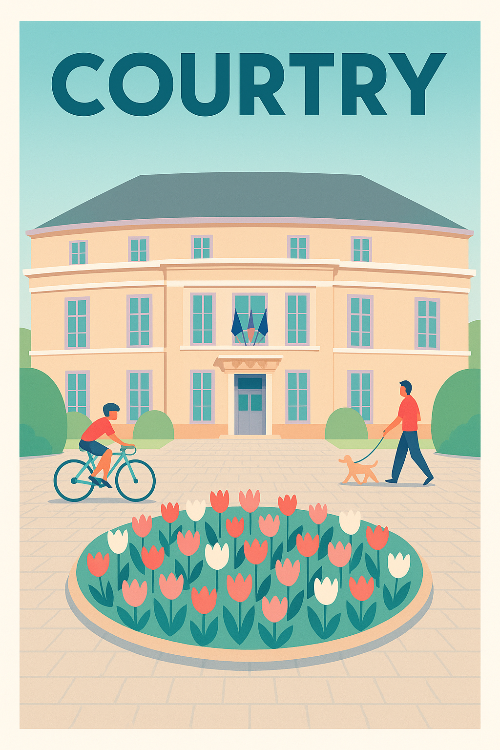 Affiche de Courtry - Charme tranquille au cœur de la ville