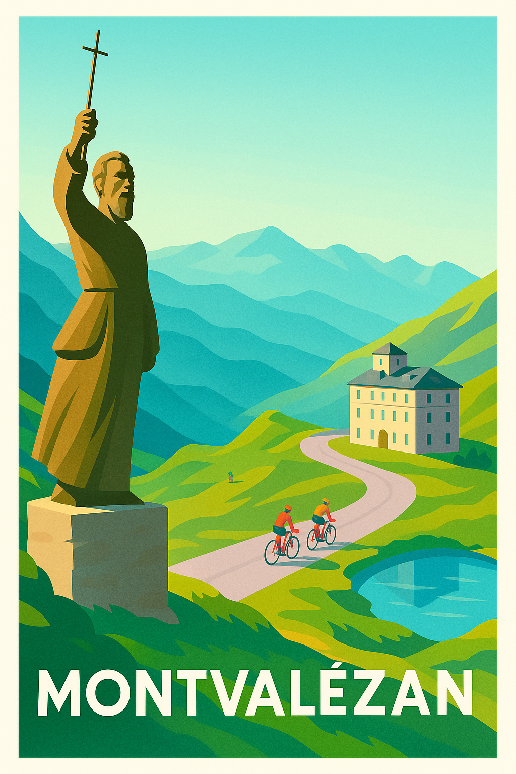 Affiche de Montvalézan - Escapade Nature entre Montagnes et Histoire