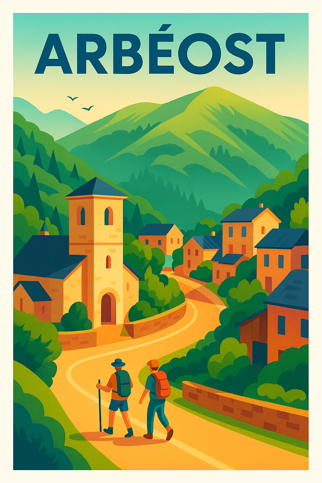 Affiche de Arbéost - Échappée nature au cœur des Pyrénées