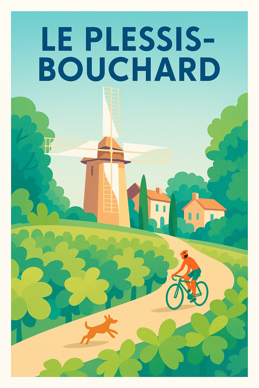 Affiche de Le Plessis-Bouchard - Balade champêtre et sérénité