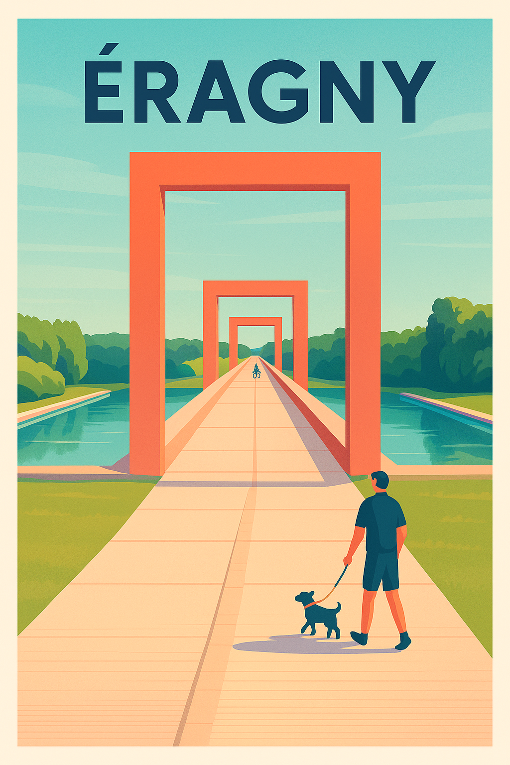 Affiche de Éragny - Promenade au Fil de l'Eau