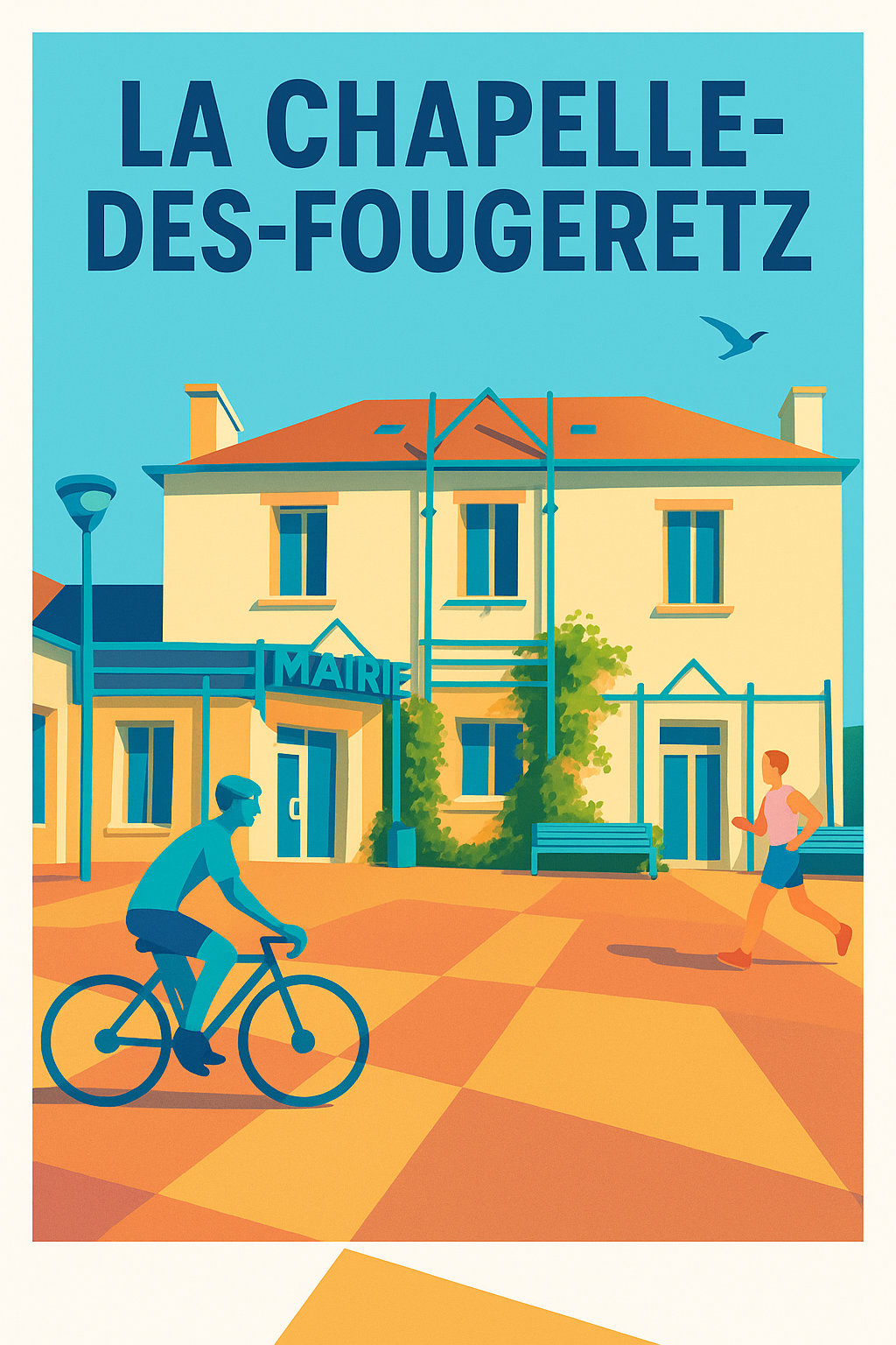 Affiche de La Chapelle-des-Fougeretz - L'essence de la vie locale à portée de main