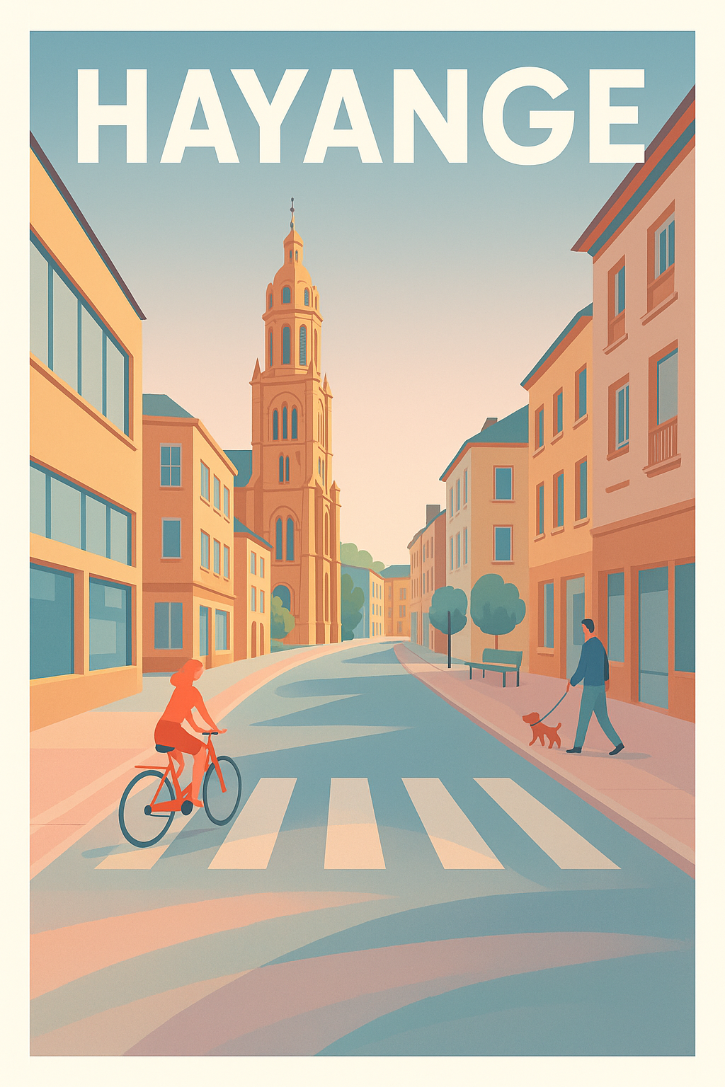 Affiche de Hayange - Charme et sérénité urbaine