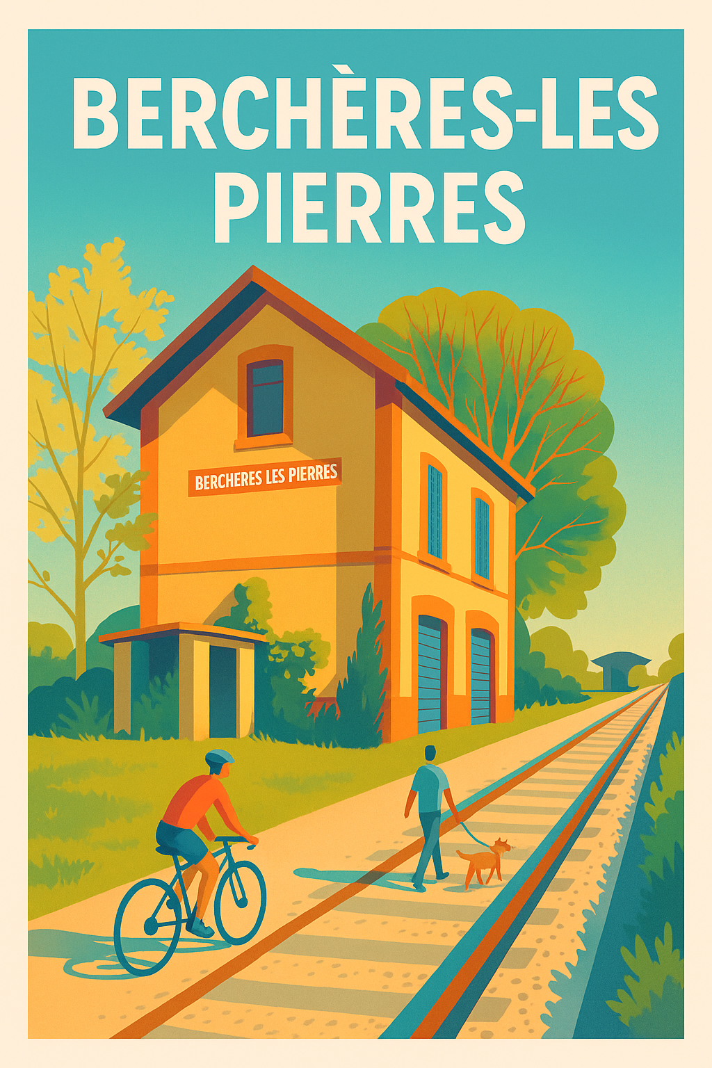 Affiche de Berchères-les-Pierres - Charme bucolique au cœur de la campagne