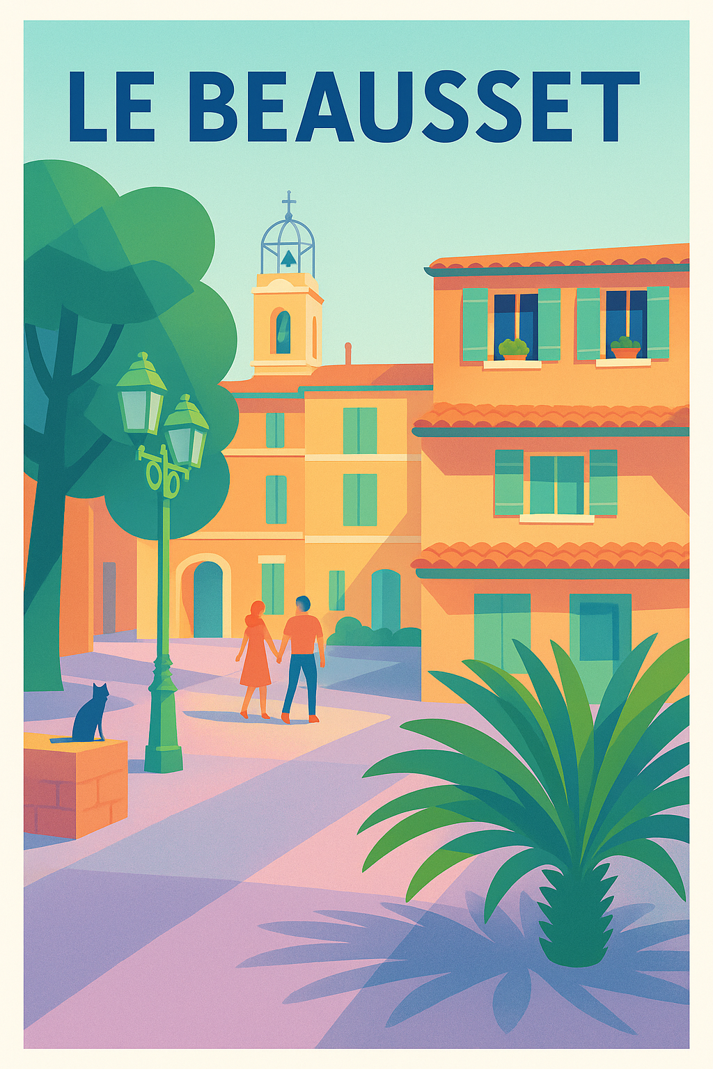Affiche de Le Beausset - Charme et douceur provençale