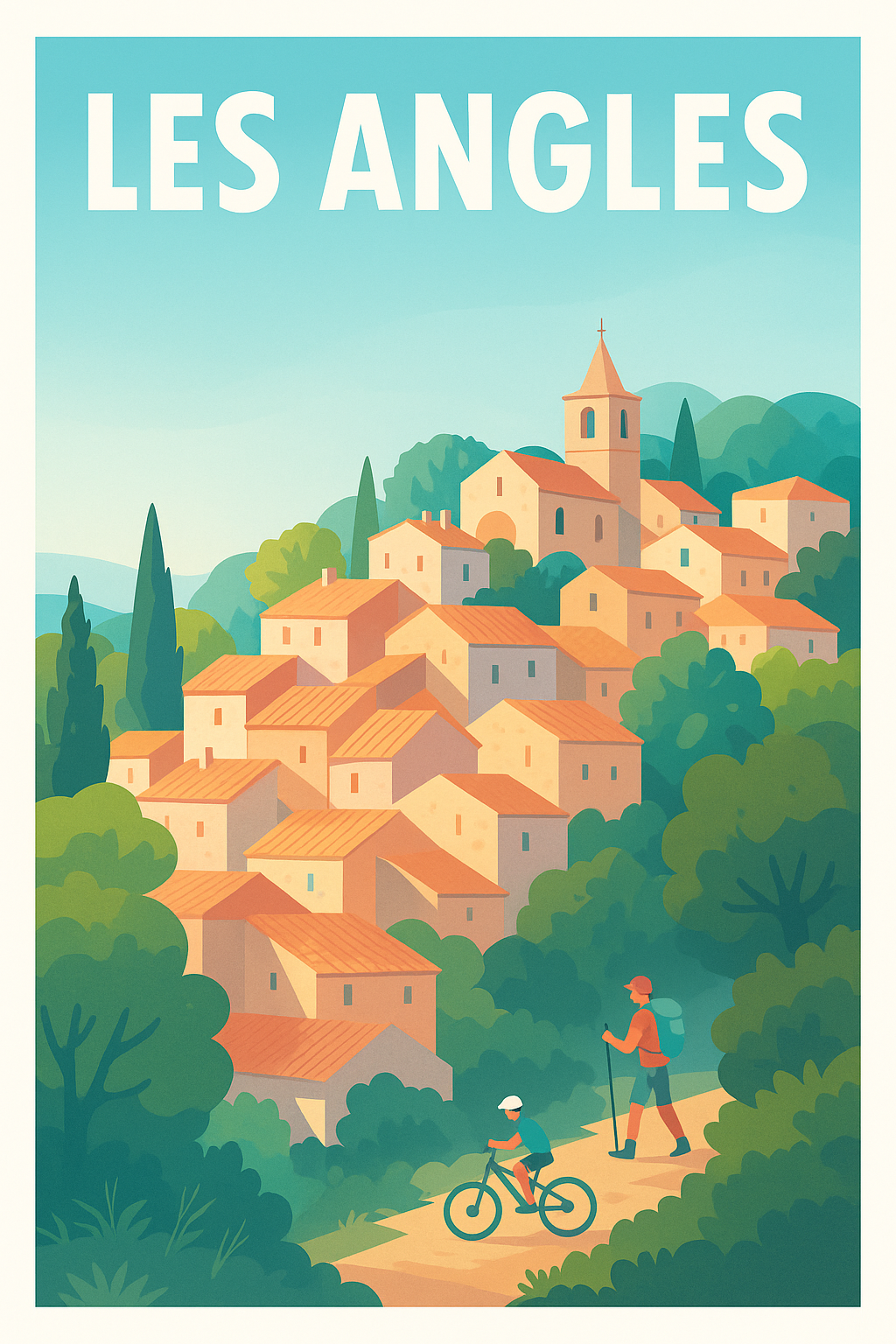 Affiche de Les Angles - Évasion au cœur du village perché