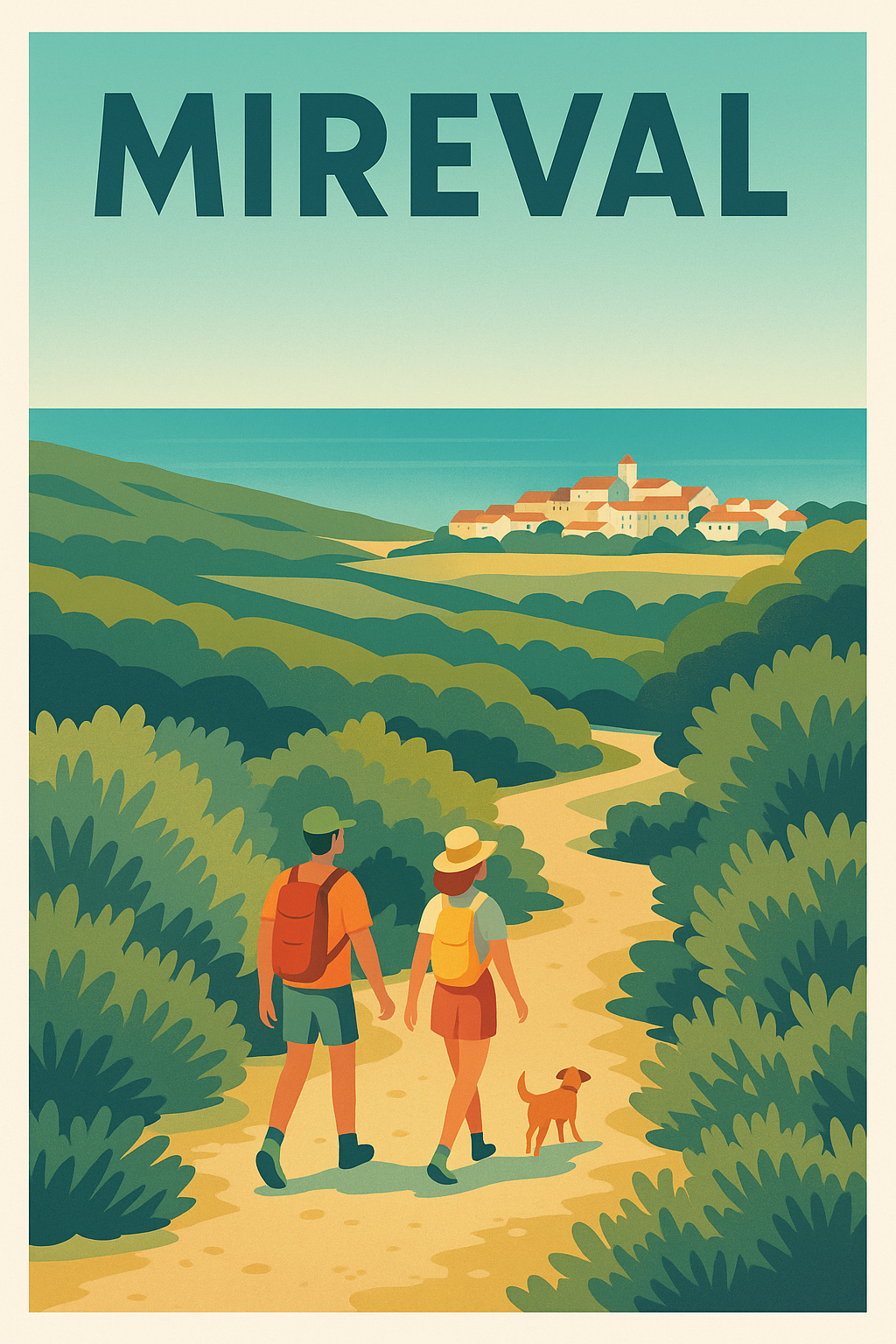 Affiche de Mireval - Escapade nature en plein cœur des paysages méditerranéens