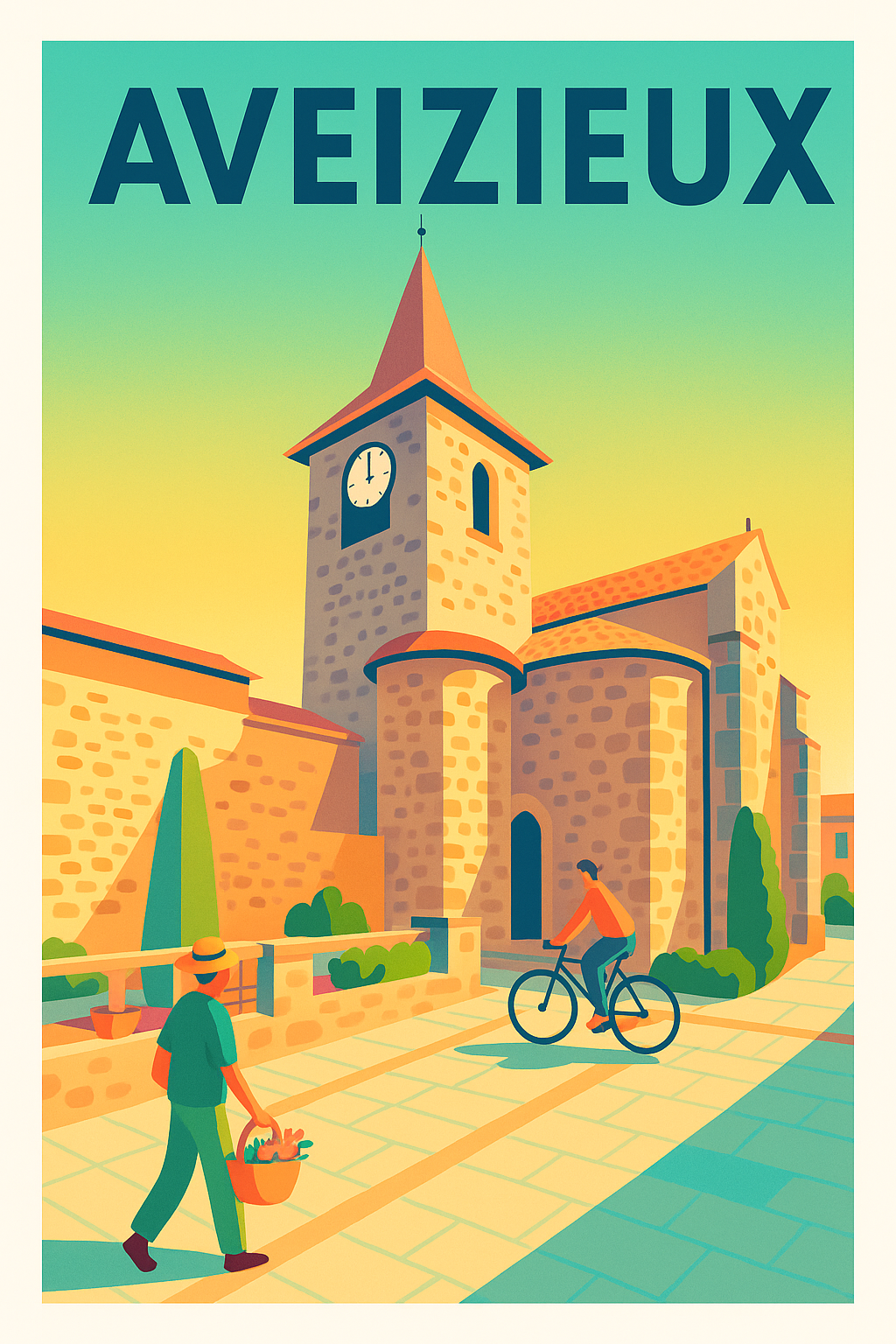 Affiche de Aveizieux - Charme et Sérénité au Cœur du Village