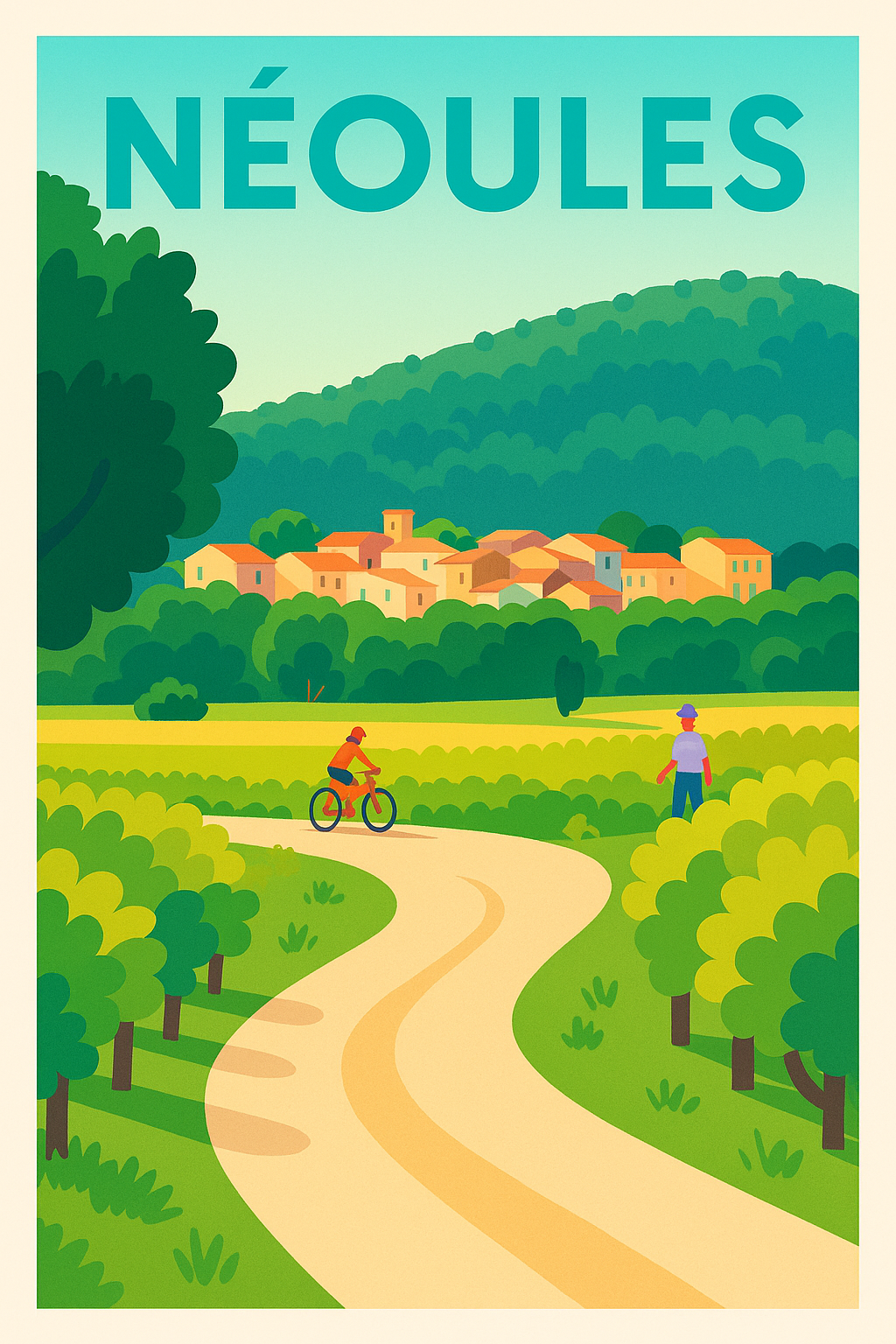 Affiche de Néoules - Escapade bucolique en Provence