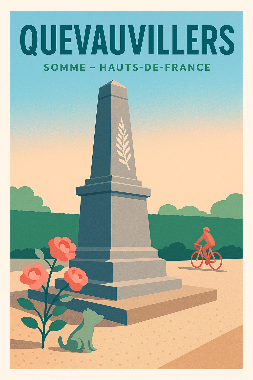 Affiche de Quevauvillers - Charme et Sérénité en Hauts-de-France