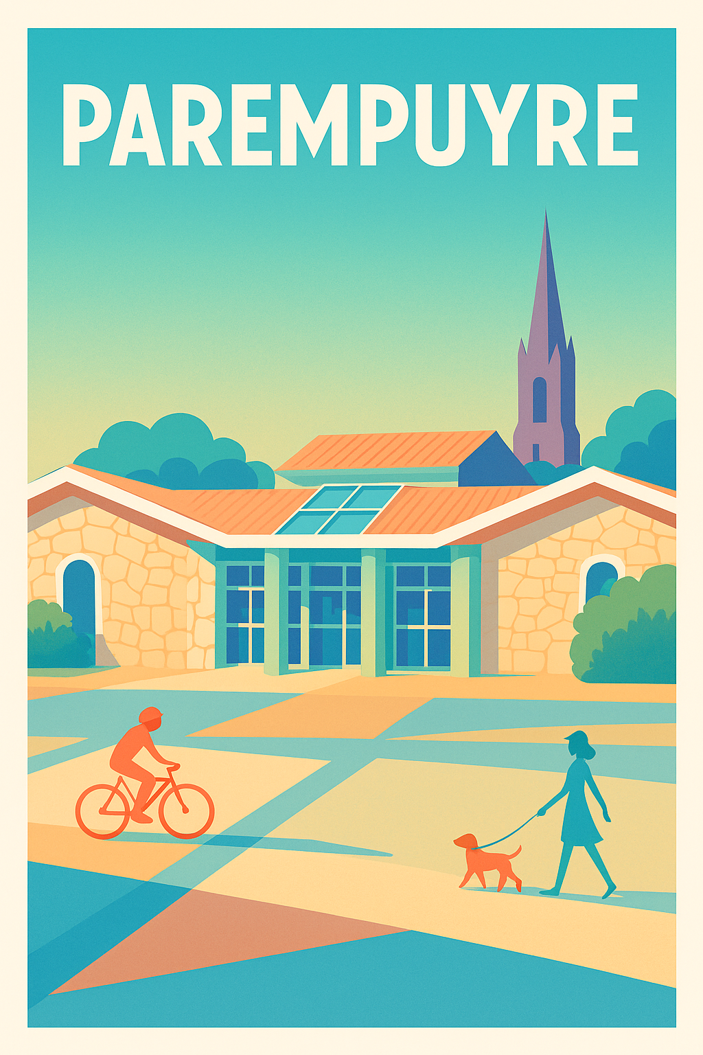 Affiche de PAREMPUYRE - Charme et douceur de vie en pleine nature