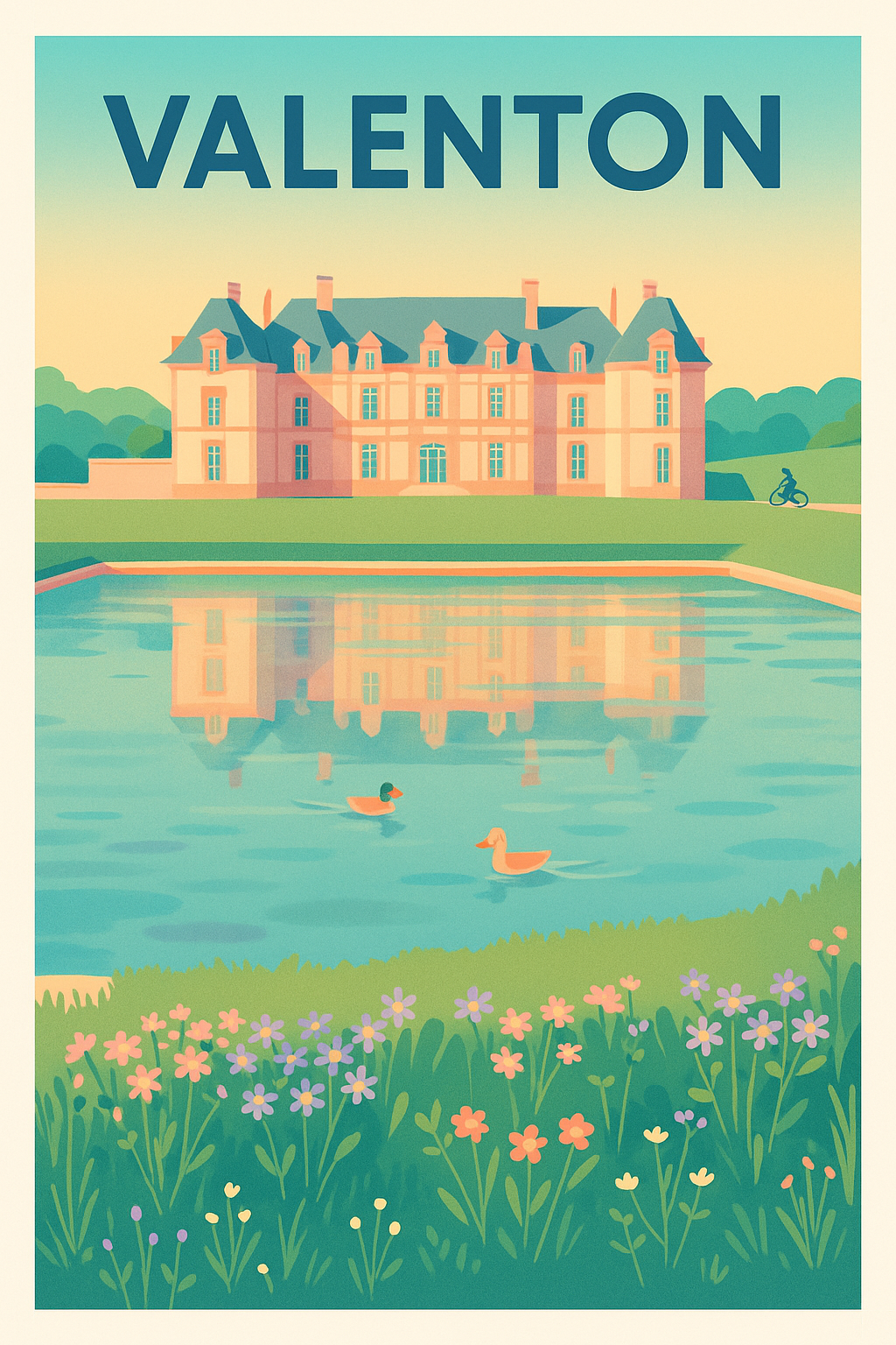 Affiche de Valenton - Évasion bucolique au château
