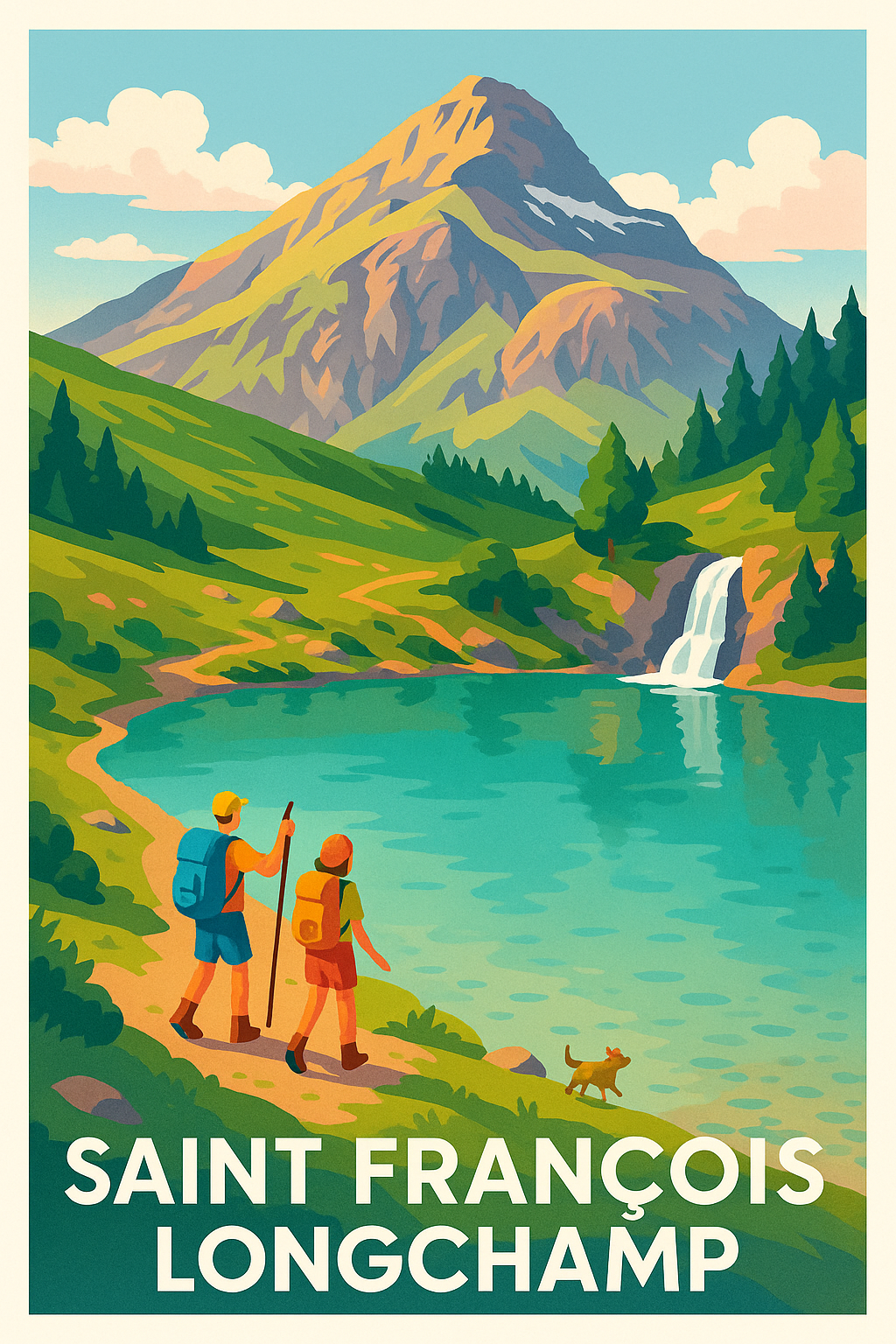 Affiche de Saint François Longchamp - Évasion Nature et Montagne