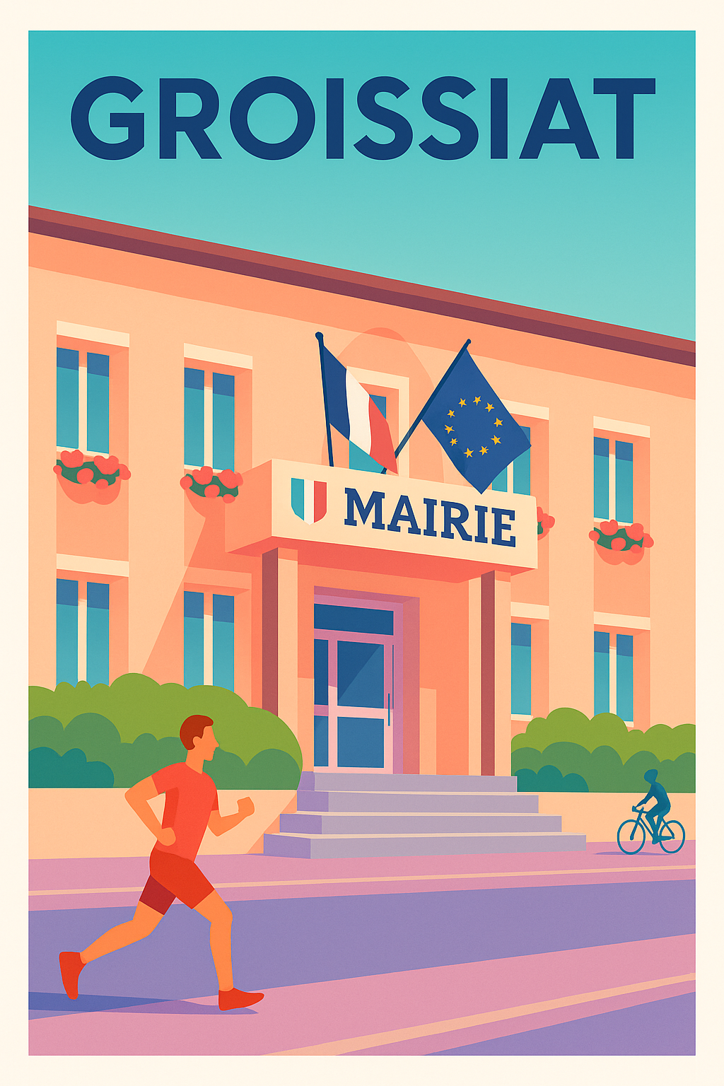 Affiche de Groissiat - Dynamisme et charme local
