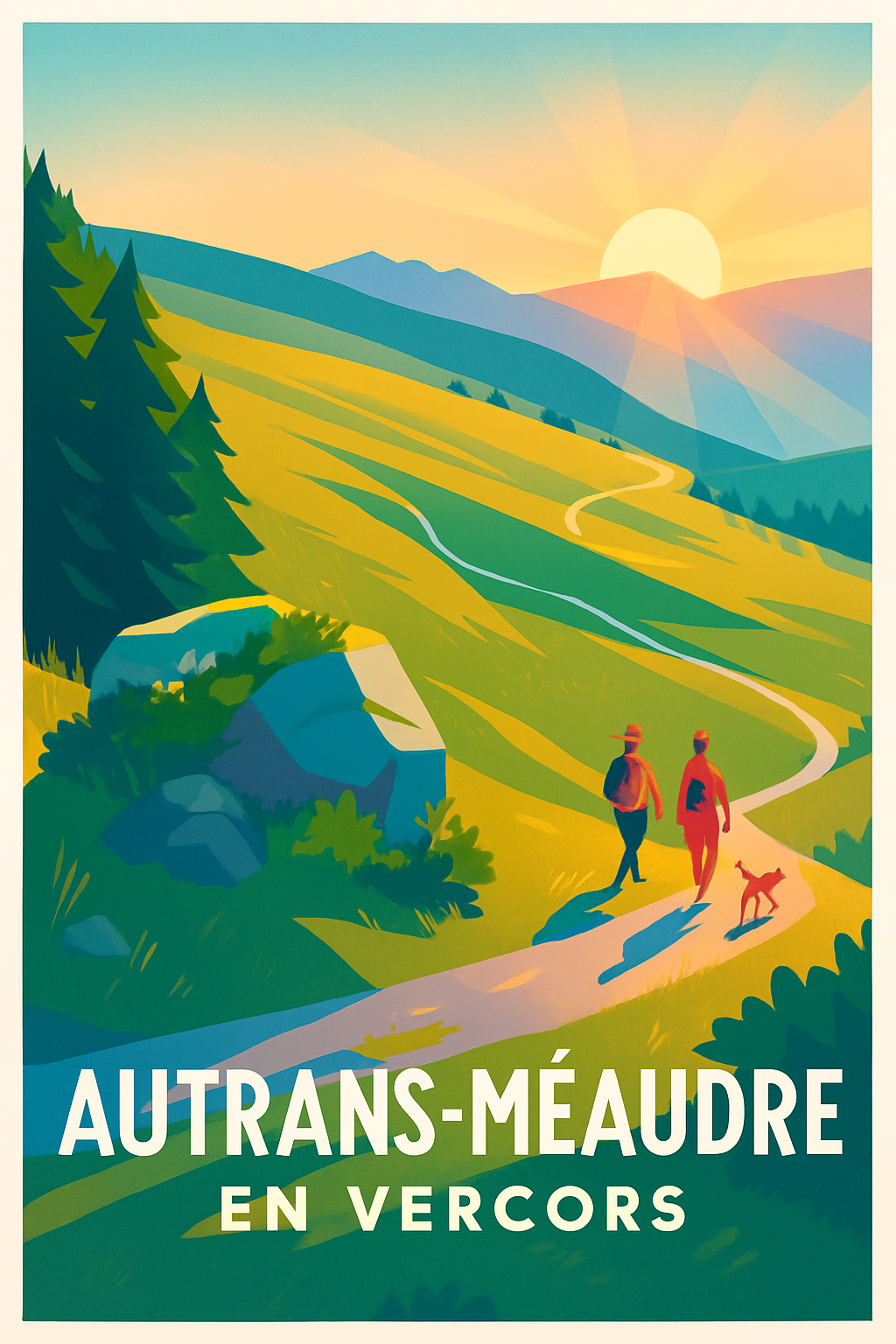 Affiche de Autrans-Méaudre - Balade ensoleillée au cœur du Vercors