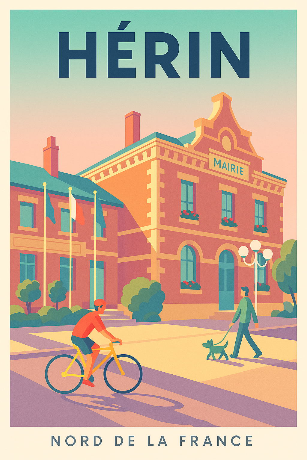 Affiche de Hérin - Charme et sérénité au cœur du Nord