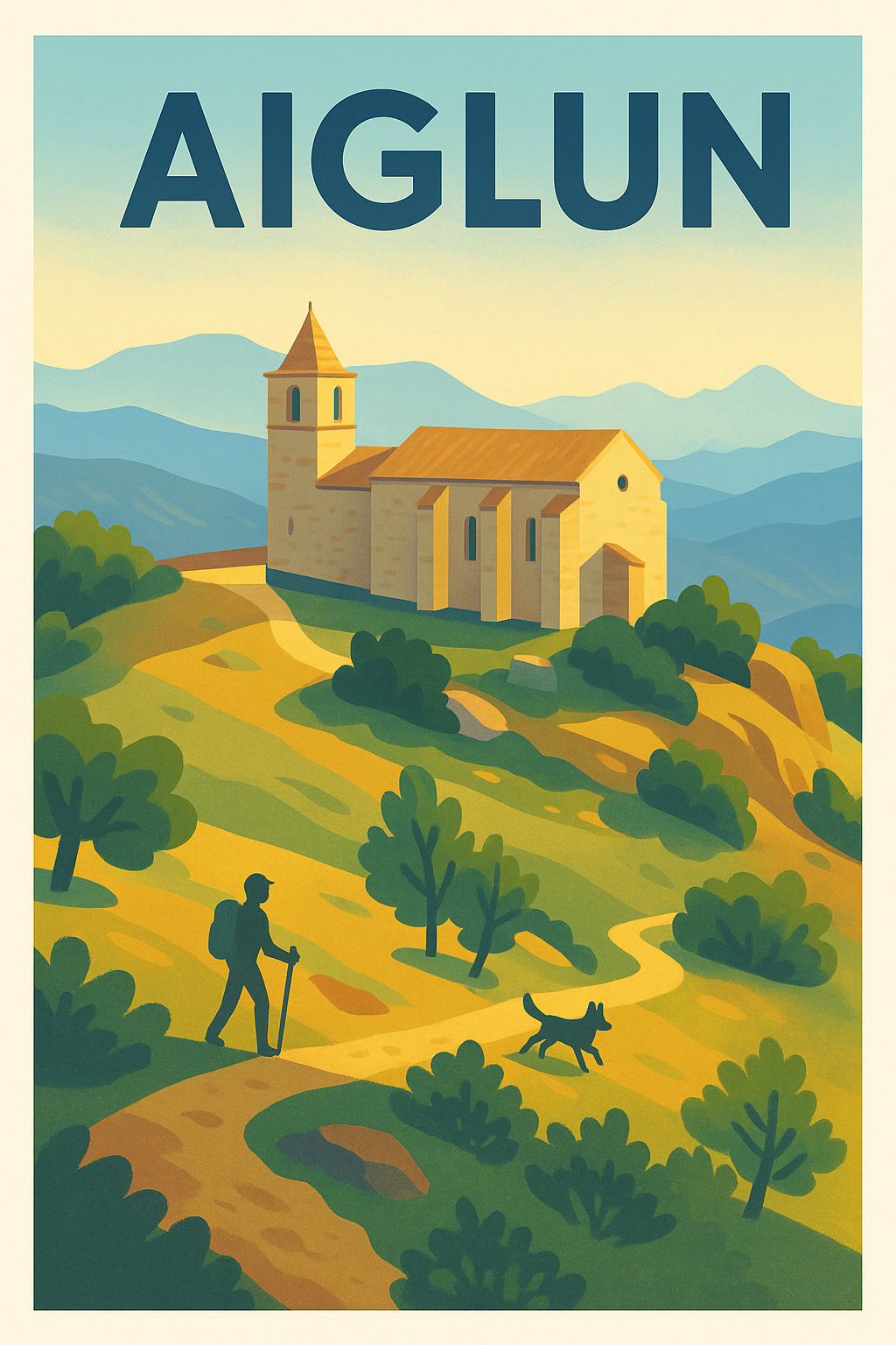 Affiche de Aiglun - Évasion nature au cœur des montagnes