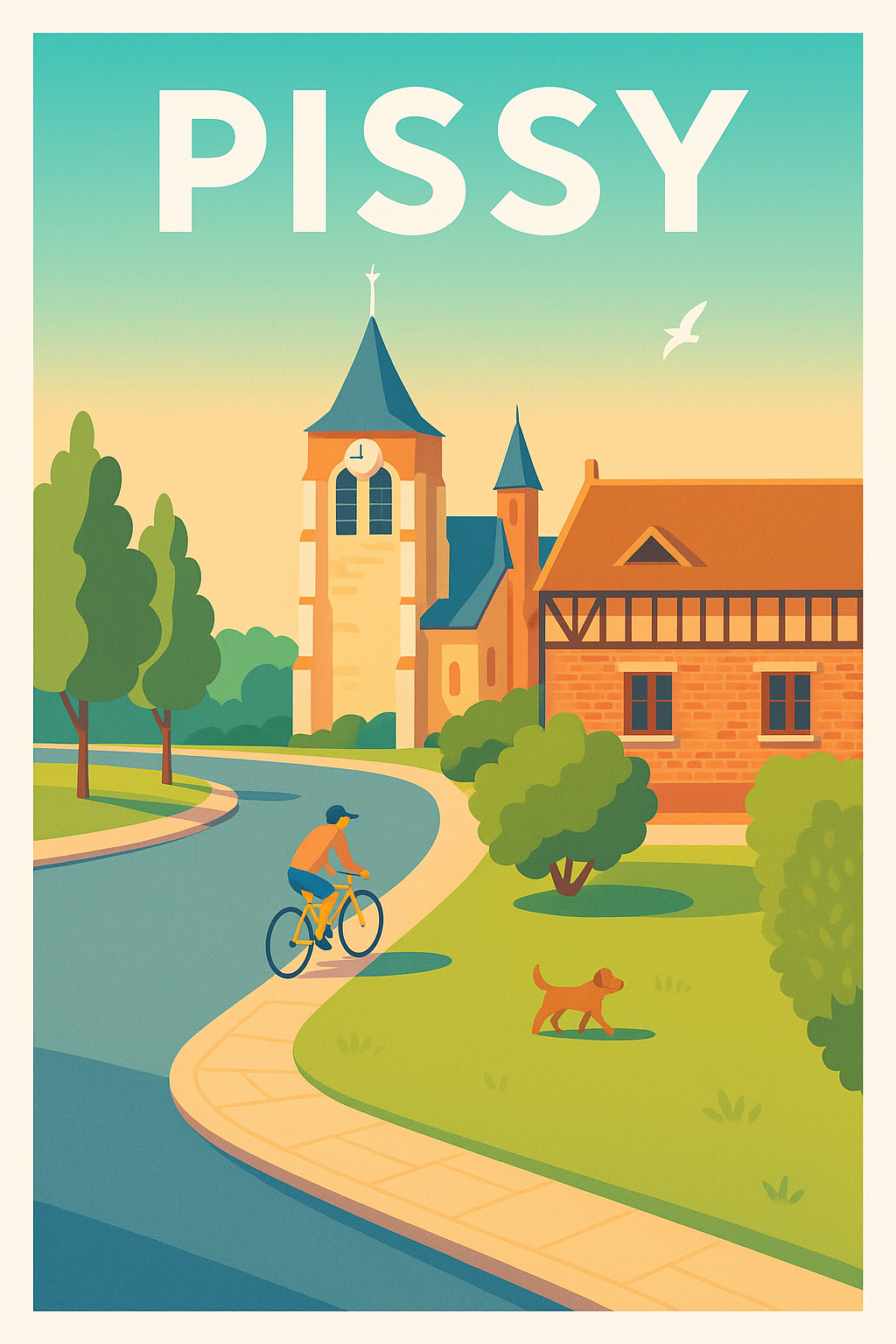 Affiche de Pissy - Charme et sérénité campagnarde