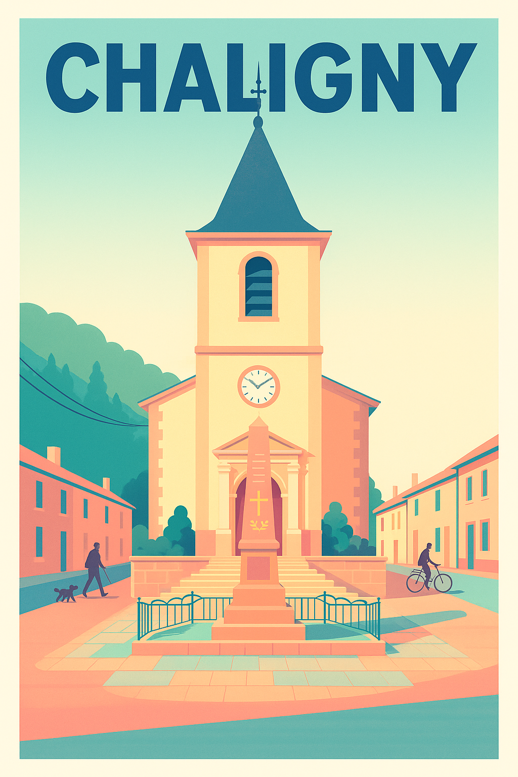 Affiche de Chaligny - Charme paisible au cœur du village