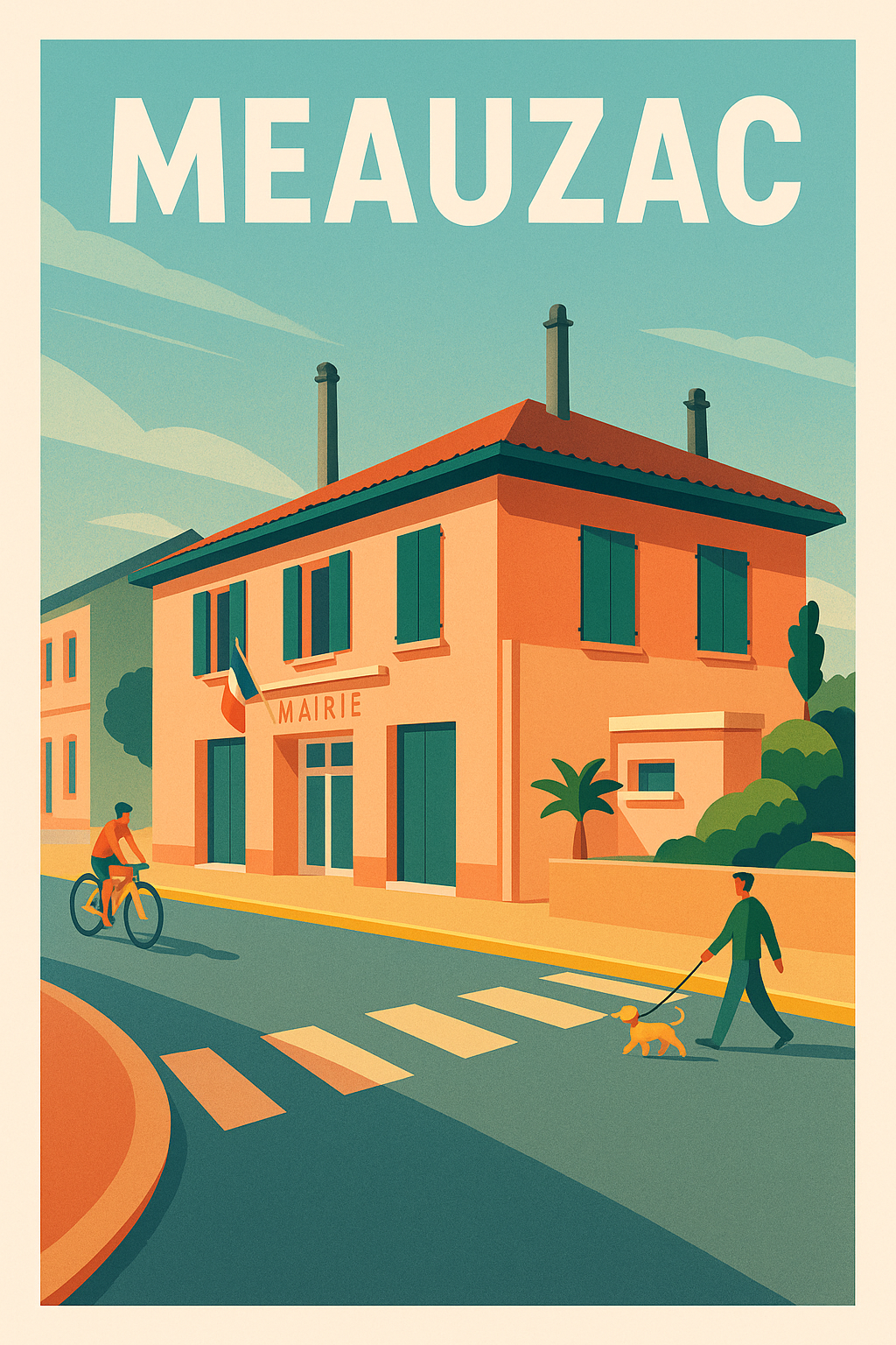 Affiche de Meauzac - Charme et Sérénité au Cœur du Village
