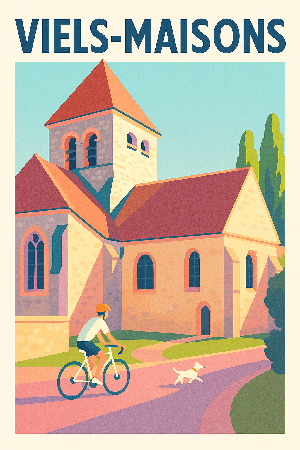 Affiche de Viels-Maisons - Charme et détente au cœur de la campagne